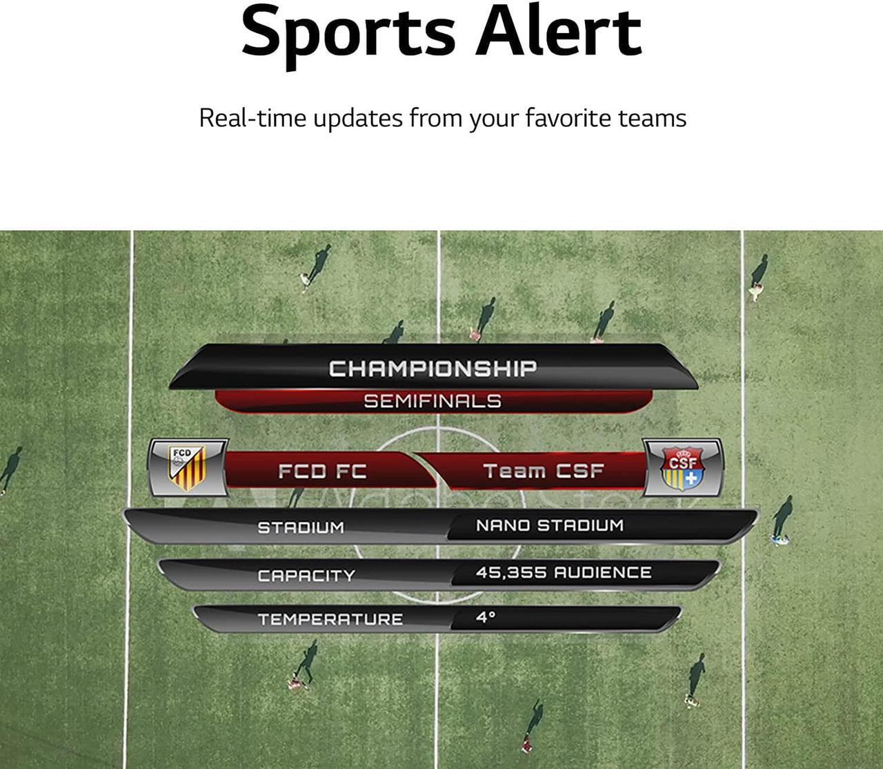 Alt view image 5 of 7 - LG 75QNED75URA 75" 4K UHD QNED NanoCell Smart TV with AI Upscaling (2023)