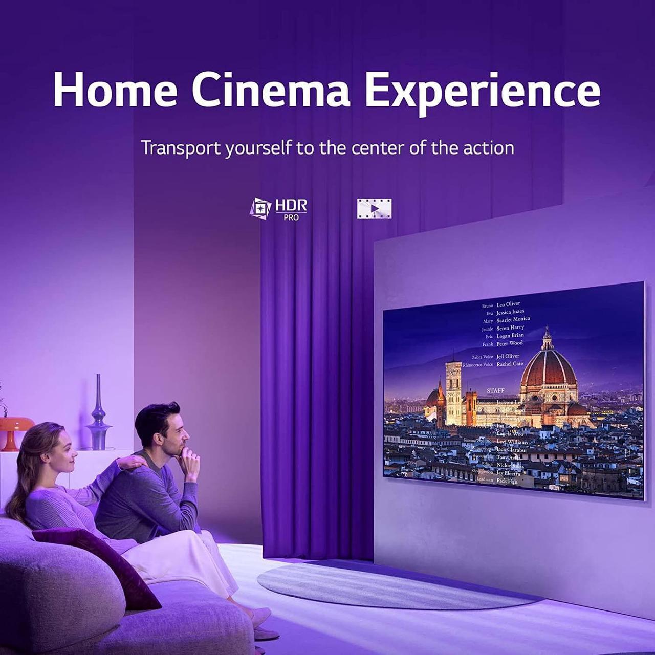 Alt view image 6 of 7 - LG 75QNED75URA 75" 4K UHD QNED NanoCell Smart TV with AI Upscaling (2023)