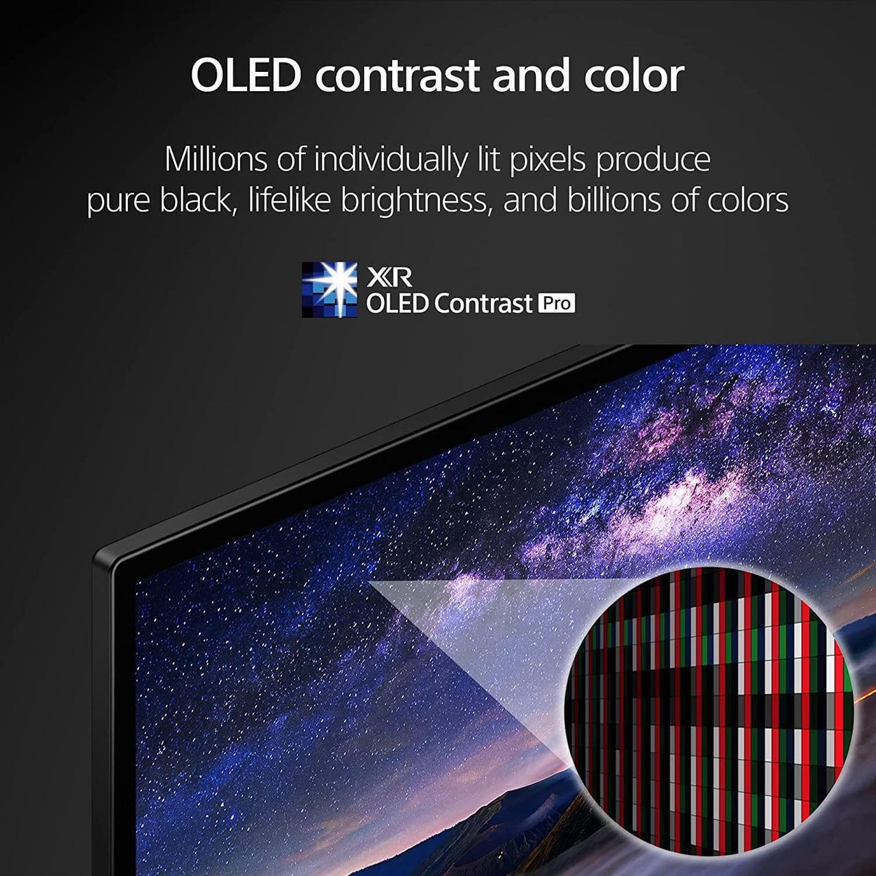 Alt view image 3 of 7 - Sony XR65A80L 65" 4K HDR OLED Smart Google TV with PS5 Features (2023)
