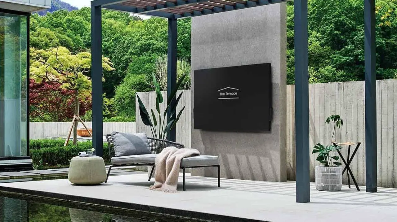 Alt view image 7 of 7 - Samsung VG-SDCC55G 55" Dark Gray Dust Cover for The Terrace TV (2023)