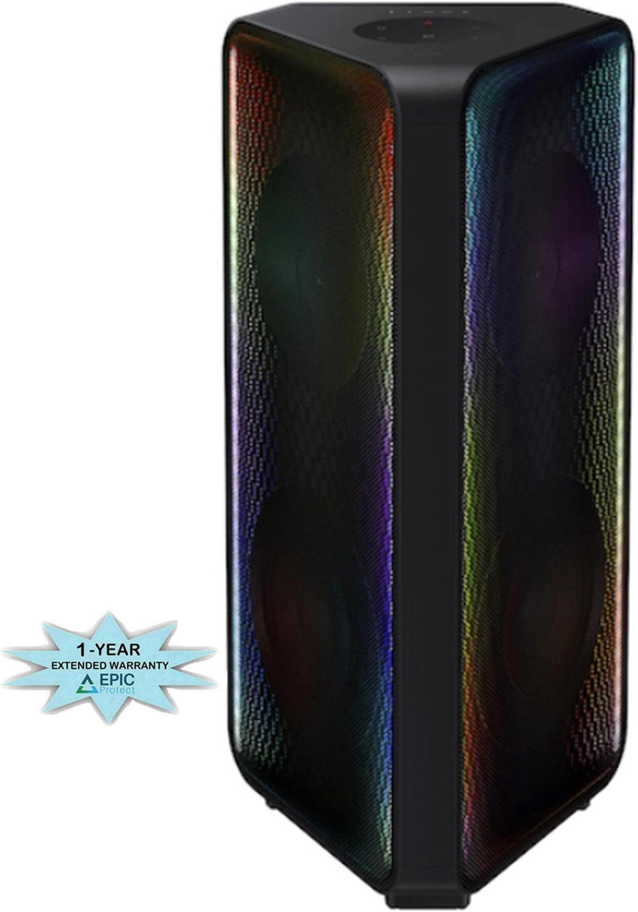 Main image of Samsung MX-ST5CB High Power 210W Wireless Sound Tower Speaker with an Additional 1 Year Coverage by Epic Protect (2022)