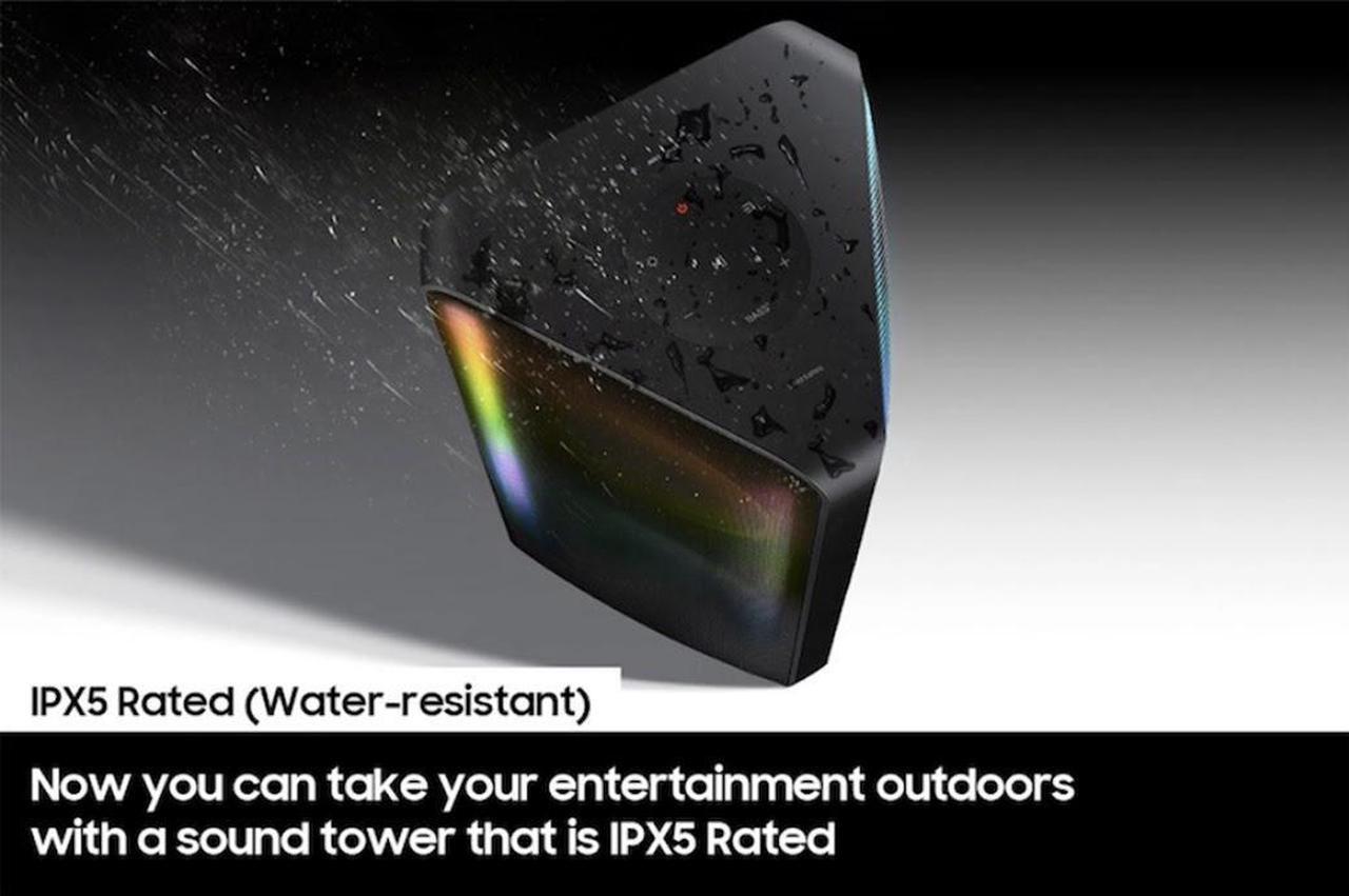 Alt view image 5 of 7 - Samsung MX-ST5CB High Power 210W Wireless Sound Tower Speaker with an Additional 1 Year Coverage by Epic Protect (2022)