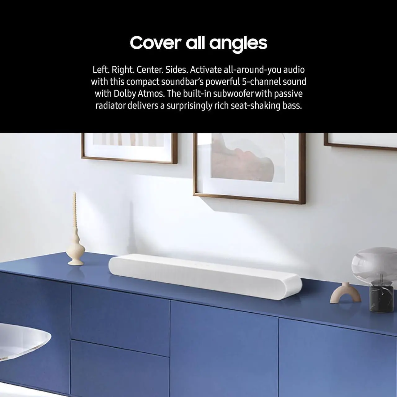 Alt view image 6 of 7 - Samsung HW-S61D 5.0 Ch All-in-one Wireless Dolby Atmos Soundbar (2024)