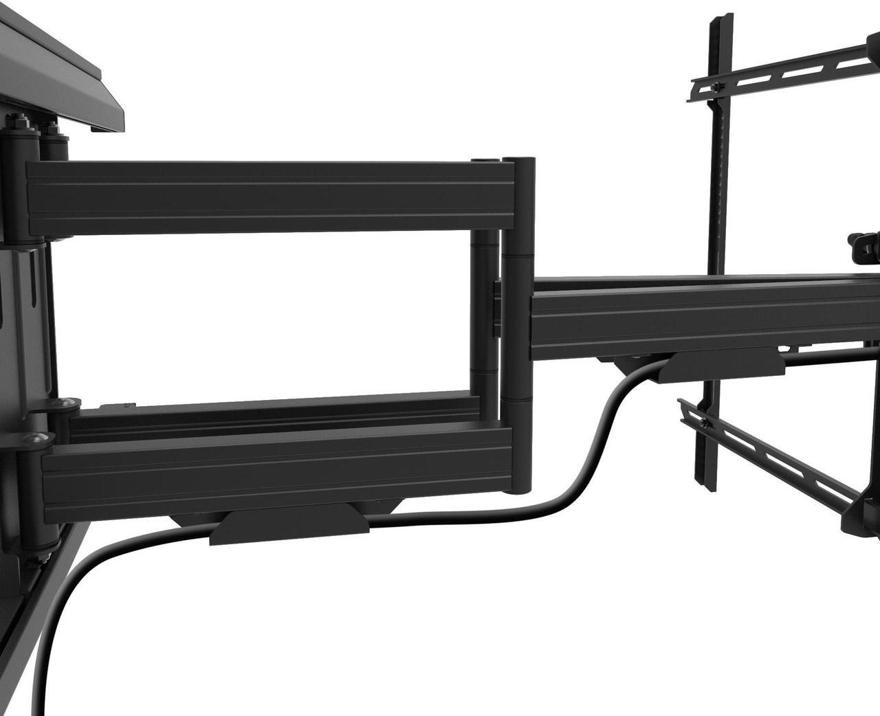Alt view image 2 of 8 - Kanto PMX800 Full Motion Dual Stud Mount for 55" - 120" TVs (2024)