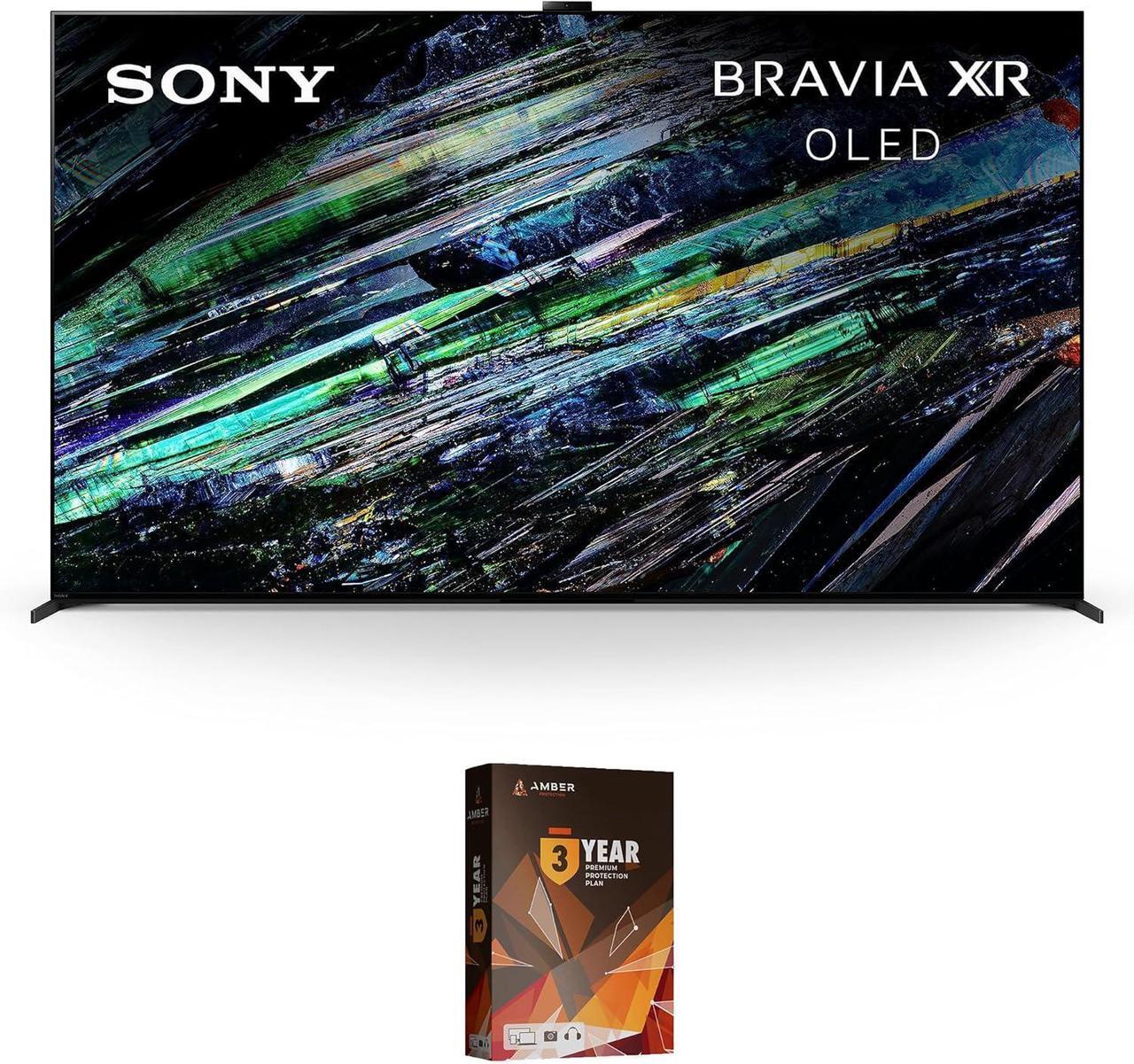 Main image of Sony XR77A95L 77 Inch QD-OLED 4K UHD Smart Google TV with AI Upscaling and 3 Year Amber Protection Plan (2023)