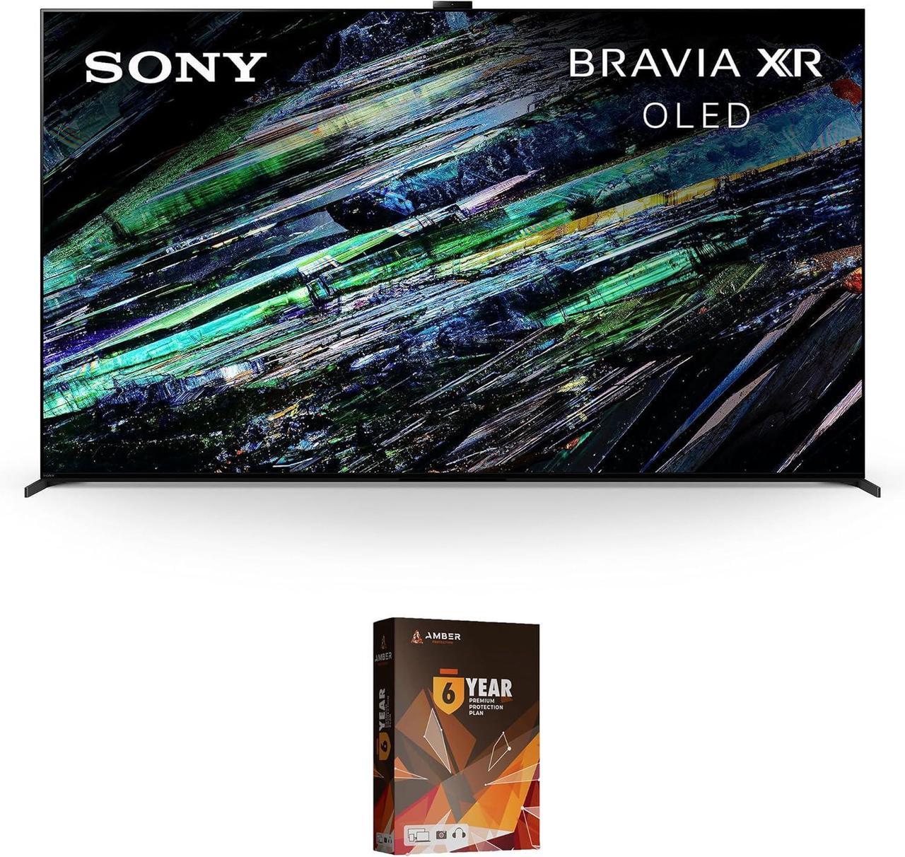 Main image of Sony XR77A95L 77 Inch QD-OLED 4K UHD Smart Google TV with AI Upscaling and 6 Year Amber Protection Plan (2023)