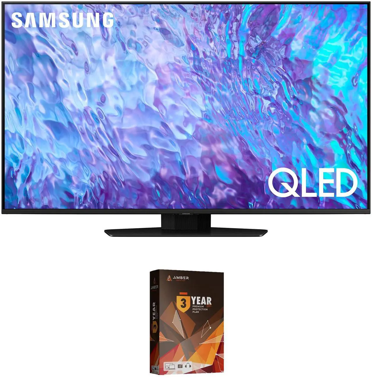 Main image of Samsung QN75Q80CAFXZA 75 Inch 4K QLED Direct Full Array with Dolby Smart TV and 3 Year Amber Protection Plan (2023)