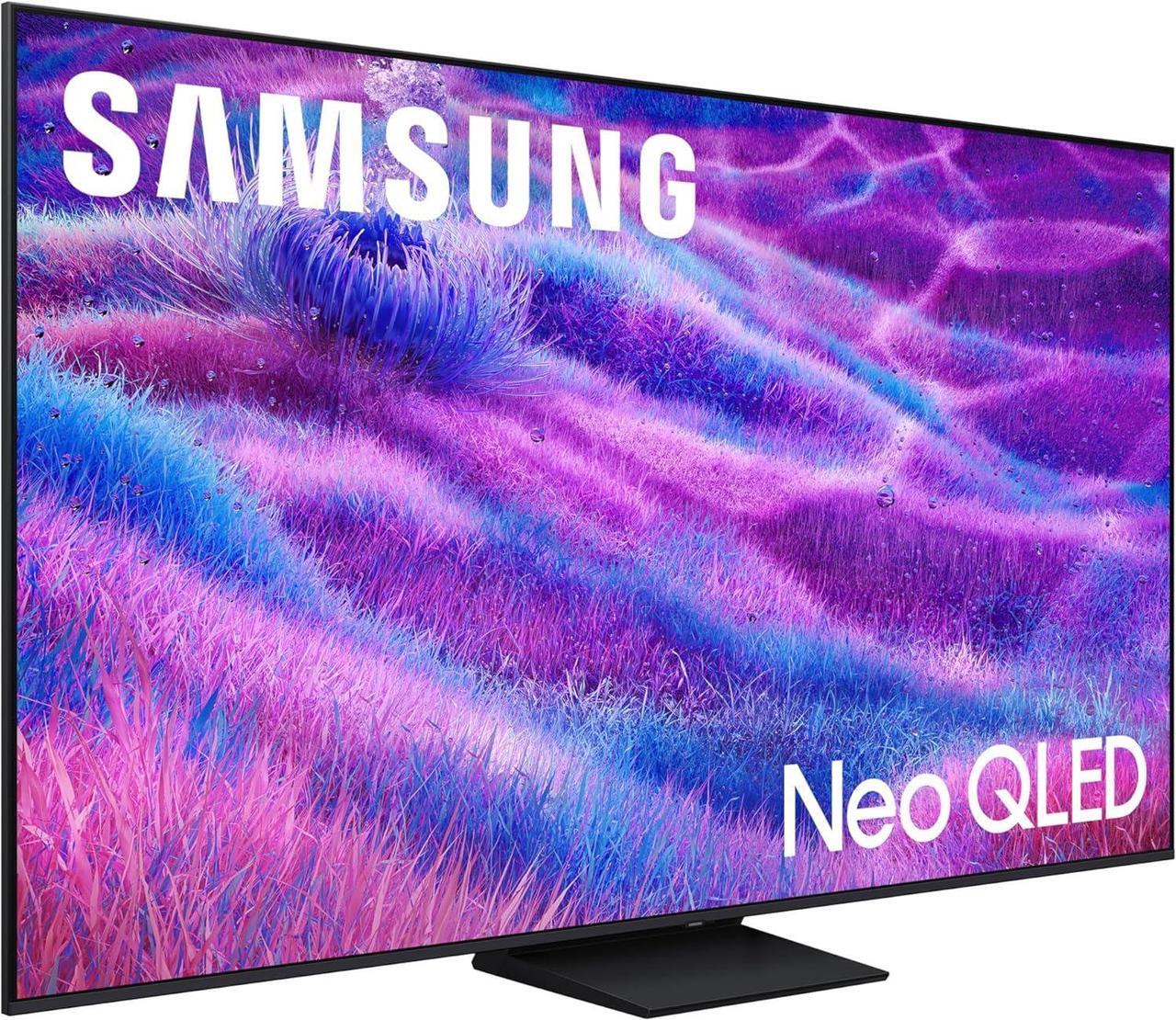Alt view image 2 of 6 - Samsung QN55QN80FAFXZA 55 Inch Neo QLED QN80F Series Supreme UHD 4K TV with a Samsung HW-Q600F Q Series Soundbar 3.1.2 Ch Sound and Subwoofer (2025)