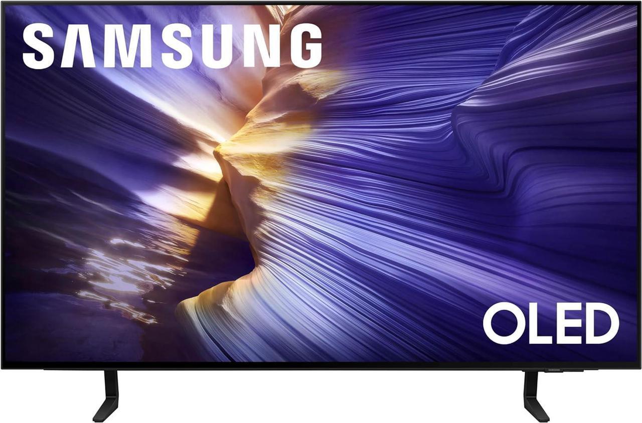 Alt view image 2 of 7 - Samsung QN42S90FAEXZA 42 Inch 4K OLED Smart TV with a Walts TILT-EXTENSION-37-90 Tilt Mount for 37"-90" TVs and Amber Protection 3-OUTLET-SURGE Surge Protector (2025)