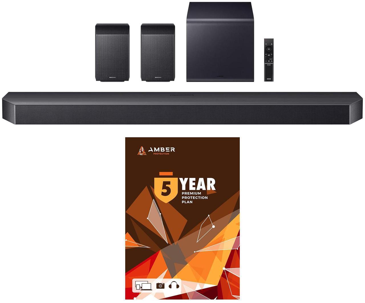 Main image of Samsung HW-Q990F Q Series Soundbar 11.1.4 Ch Subwoofer with Rear Speaker with 5 Year Amber Protection Plan (2025)