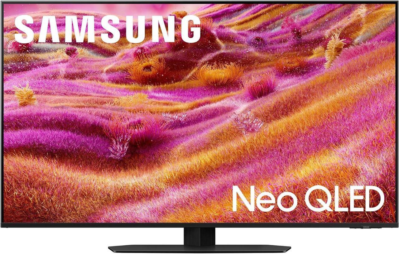 Alt view image 2 of 6 - Samsung QN50QN90FAFXZA 50 Inch Neo QLED 4K QN90F Vision AI Smart TV with a Walts TV Large/Extra Large Full Motion Mount for 43"-90" TVs and Amber Protection 3-OUTLET-SURGE Surge Protector (2025)