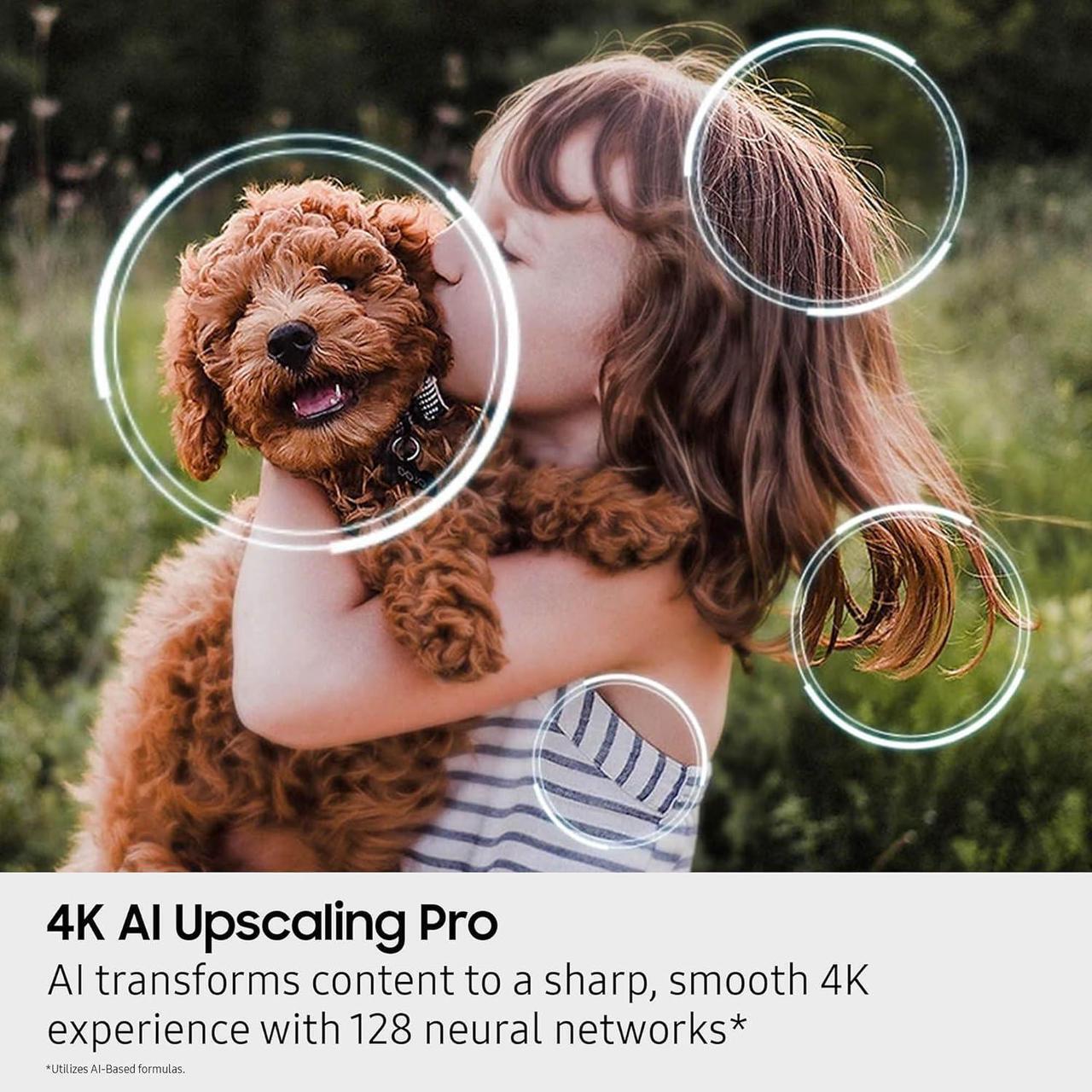 Alt view image 4 of 7 - Samsung QN98QN90FAFXZA 98 Inch Neo QLED 4K QN90F Vision AI Smart TV with a Walts TV FIXED-MOUNT-43-90 TV Mount for 43"-98" TVs and Amber Protection 3-OUTLET-SURGE Surge Protector (2025)