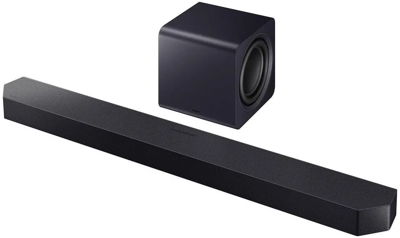 Alt view image 5 of 7 - Samsung QN50LS03FAFXZA 50 Inch The Frame QLED 4K Art Mode Vision AI Smart TV with a Samsung HW-Q900F Q Series Soundbar 7.1.2 Ch Subwoofer (2025)