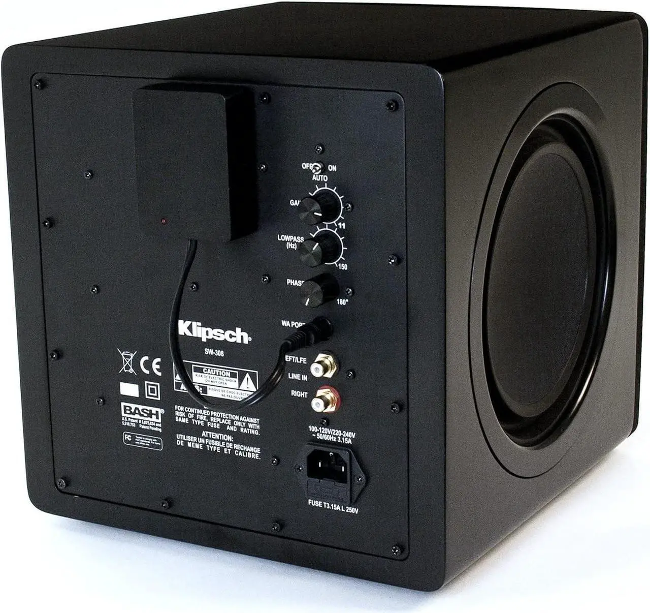 Alt view image 3 of 4 - Klipsch WA-2 Wireless Subwoofer Kit