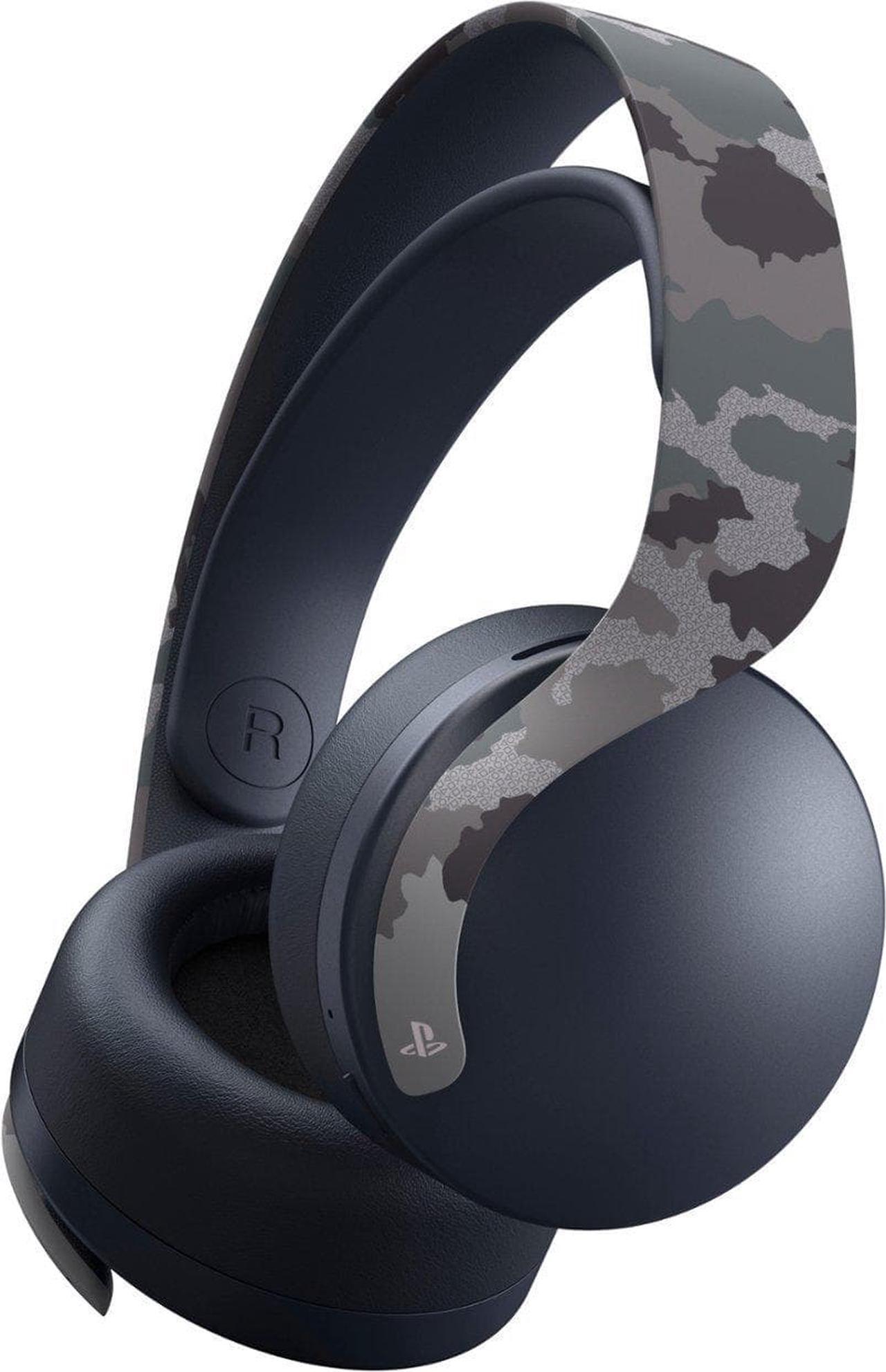 Alt view image 2 of 14 - Sony PULSE 3D Wireless Headset for PS5, PS4, and PC Gray Camouflage Model 1000030605