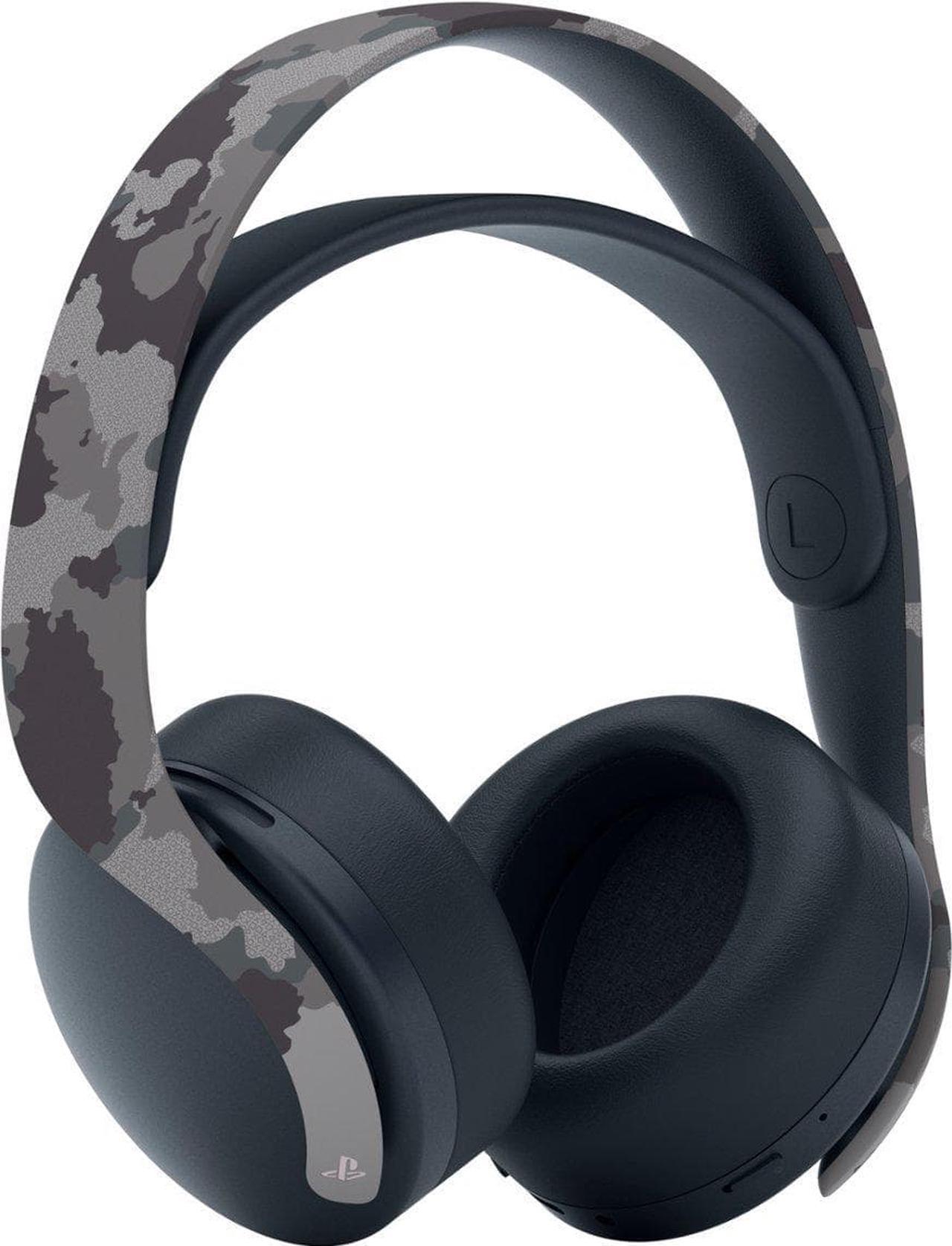 Main image of Sony PULSE 3D Wireless Headset for PS5, PS4, and PC Gray Camouflage Model 1000030605
