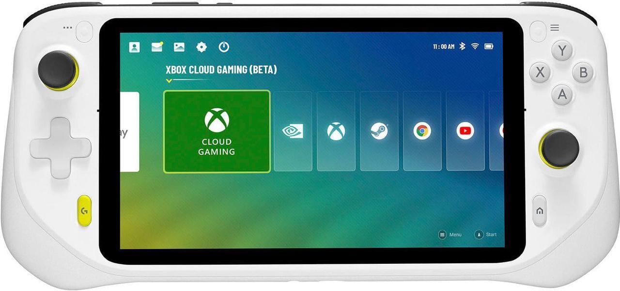 Main image of Logitech G CLOUD Handheld Portable Gaming Console 1080P 7-Inch Touchscreen 940-000198 - White