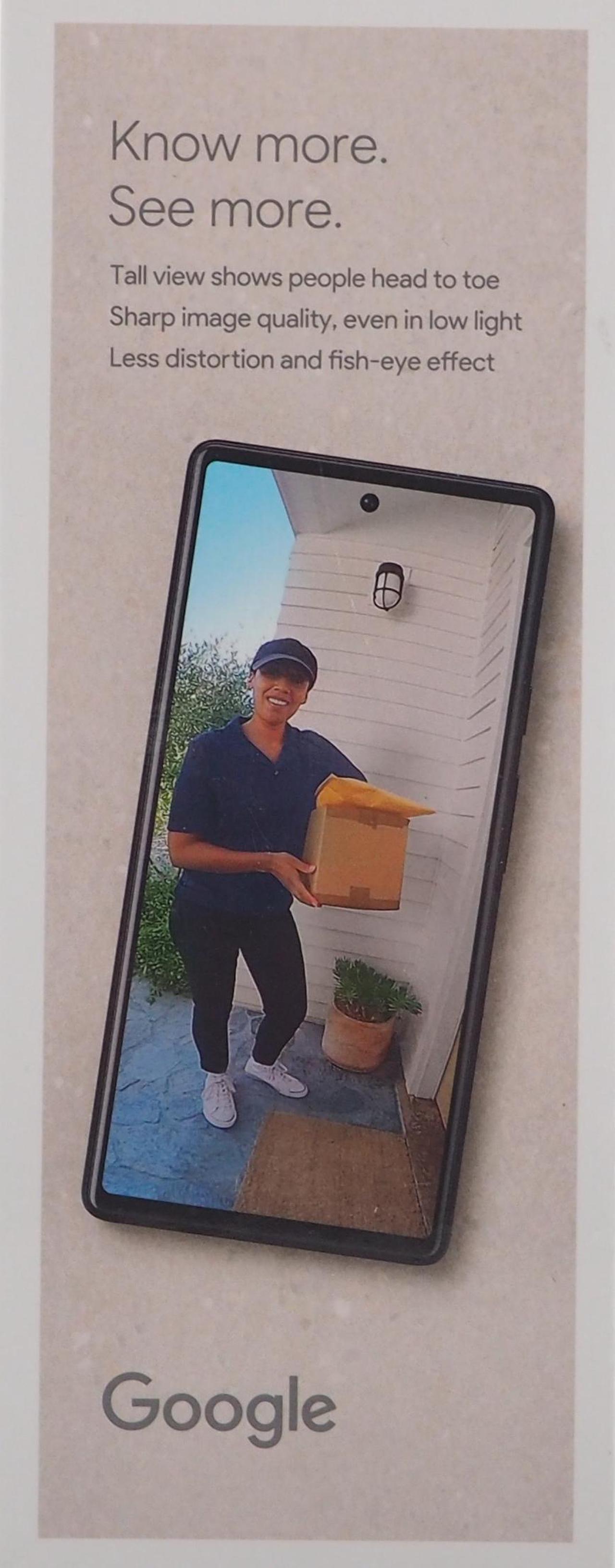 Alt view image 4 of 9 - Google Nest Doorbell 720p Wired Video Security Camera GA03696-US Ash