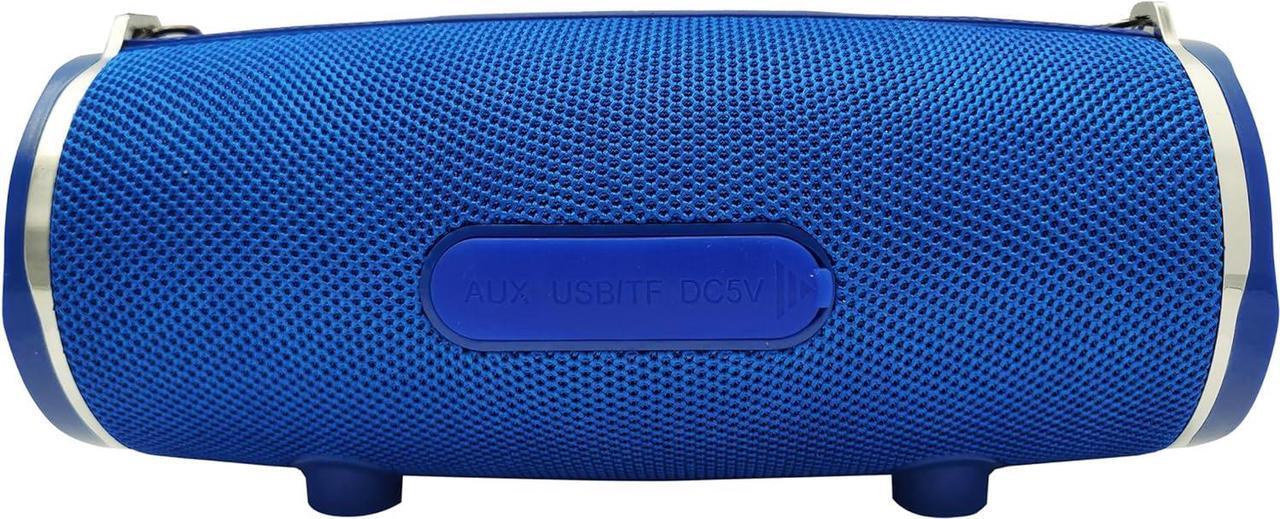 Alt view image 3 of 14 - Supersonic Portable Bluetooth Wireless Speaker Built-in Mic, USB/SD/AUX, FM SC-2322BT Blue