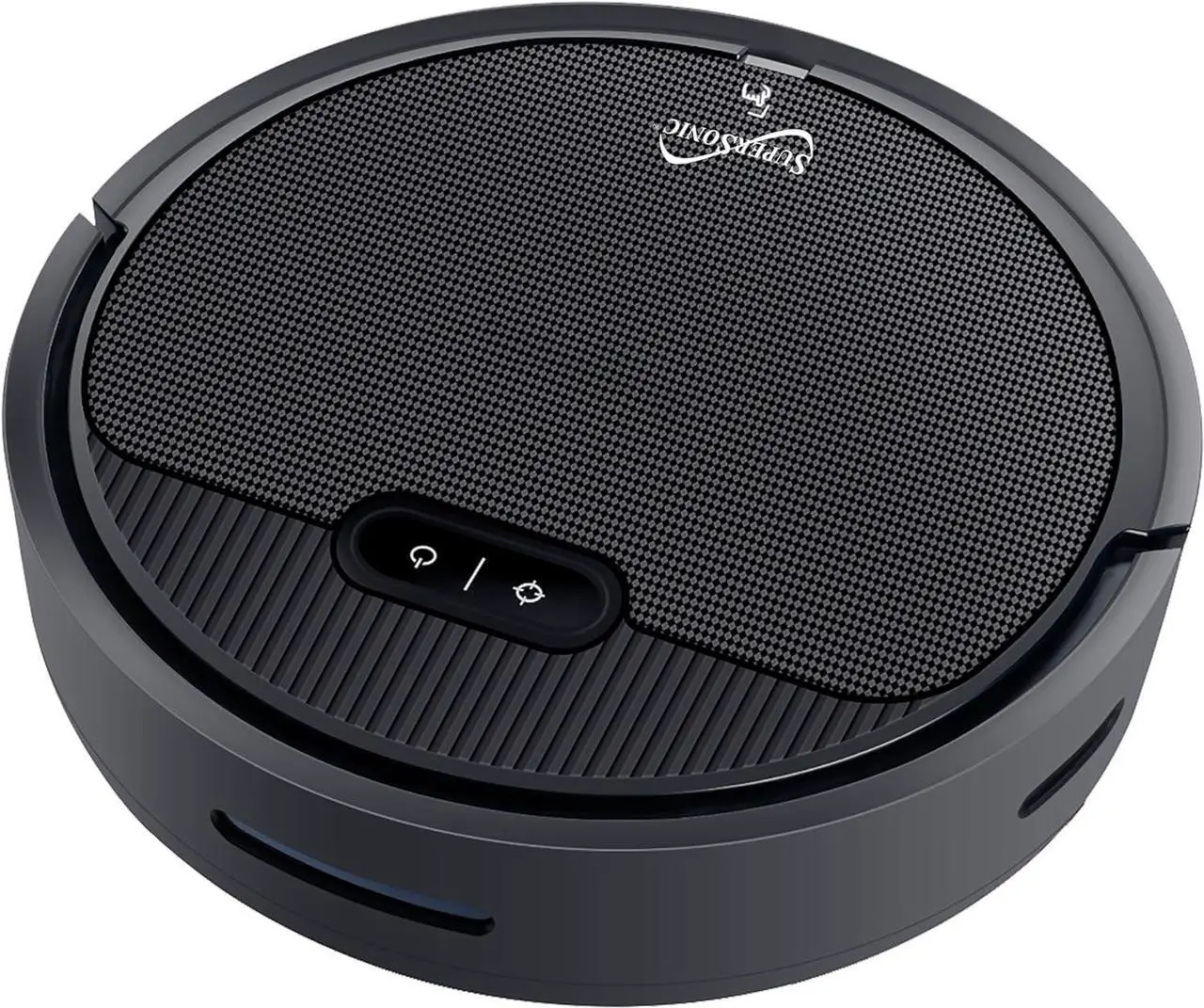 Alt view image 5 of 14 - Supersonic SC-830SV Smart Robot Vacuum Cleaner with Gyroscope Technology, WiFi/App Control, Alexa Compatibility, Ultra-Quiet Operation, Multiple Cleaning Modes, HEPA Filter