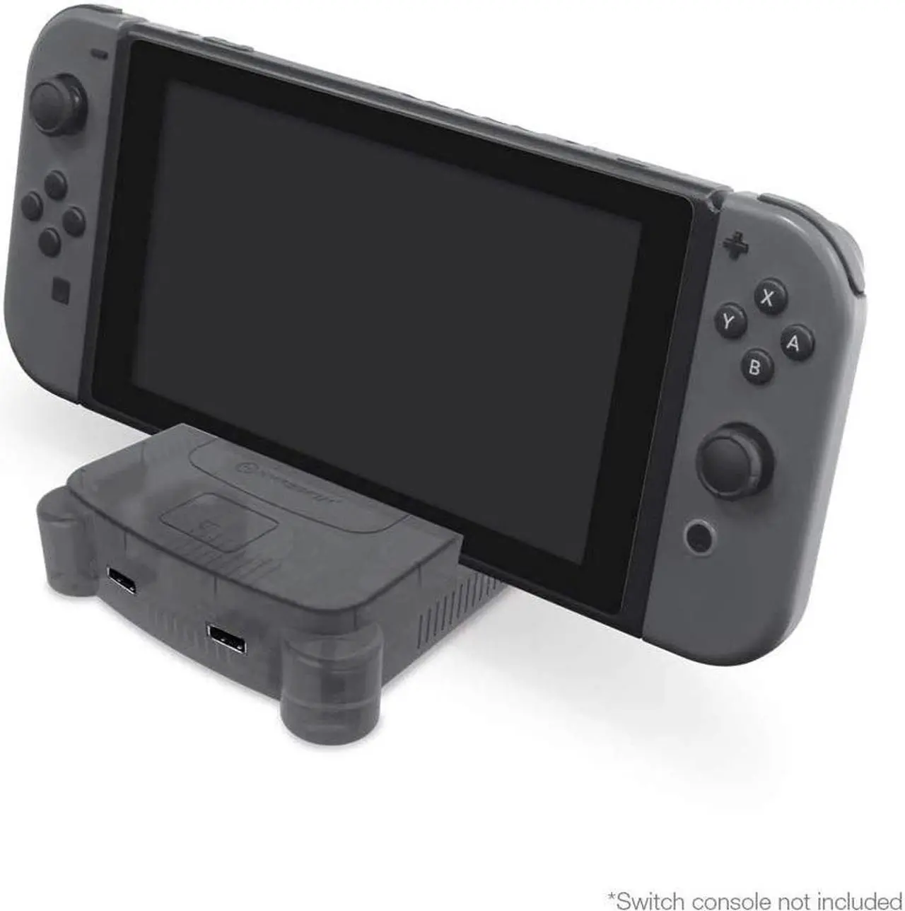 Alt view image 3 of 12 - Hyperkin RetroN S64 Console Dock for Switch (Smoke Gray) - Nintendo Switch