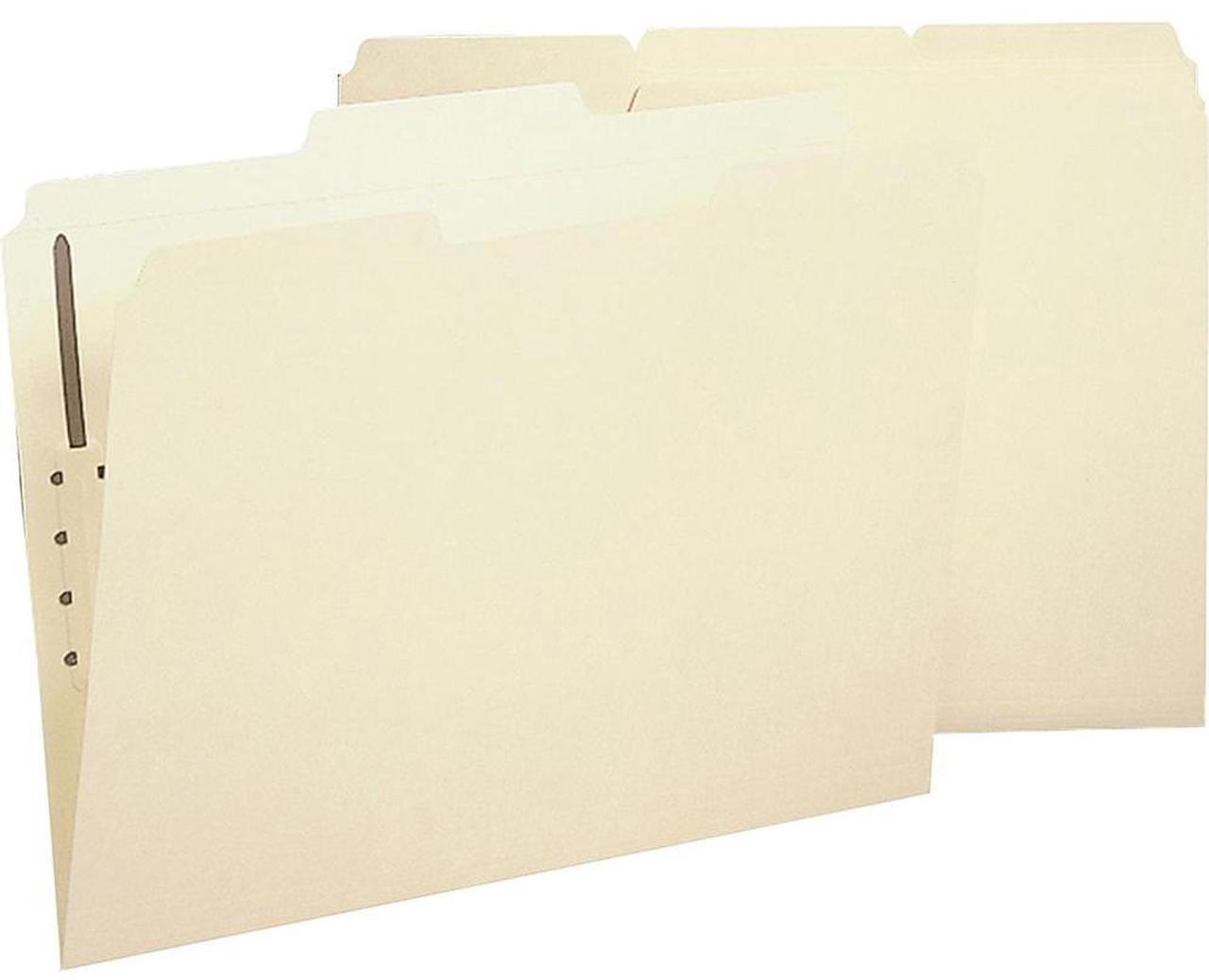 Alt view image 3 of 5 - Sparco Fastener Fldr w/2-Ply Tab 1 Fstnr 1/3 Tab Ltr 50/BX MA SP17212