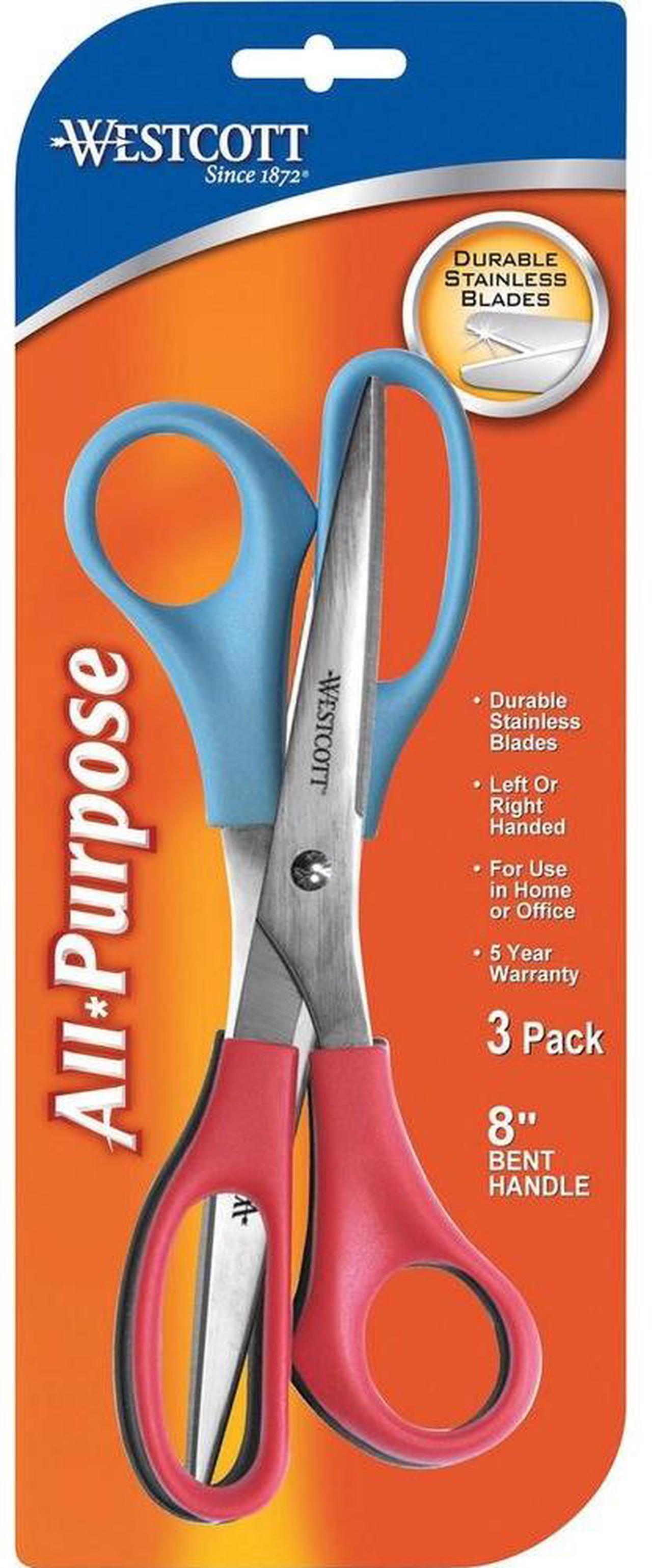 Alt view image 10 of 12 - Westcott Value Stainless Steel Scissors