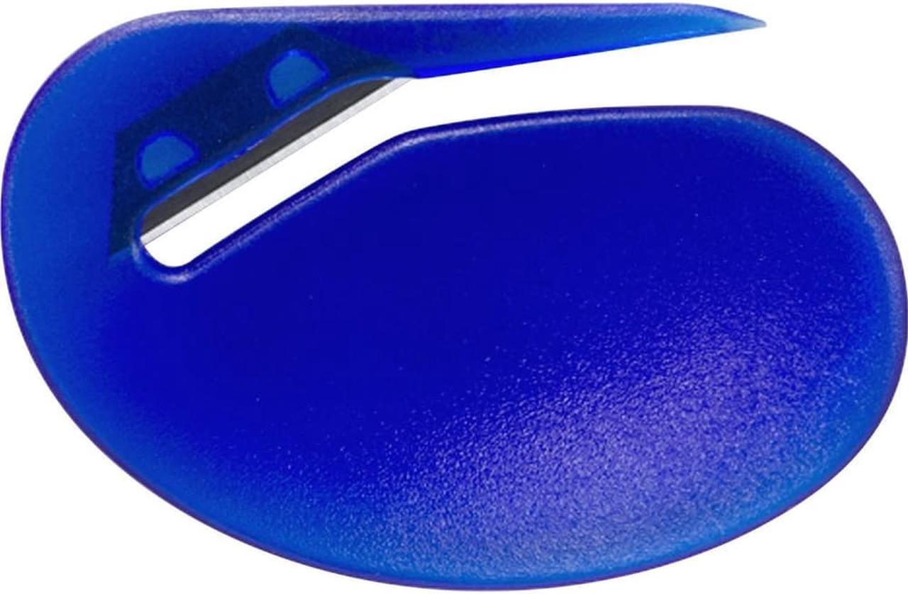 Alt view image 4 of 9 - Officemate Letter Opener Deluxe Compact Blue 30310