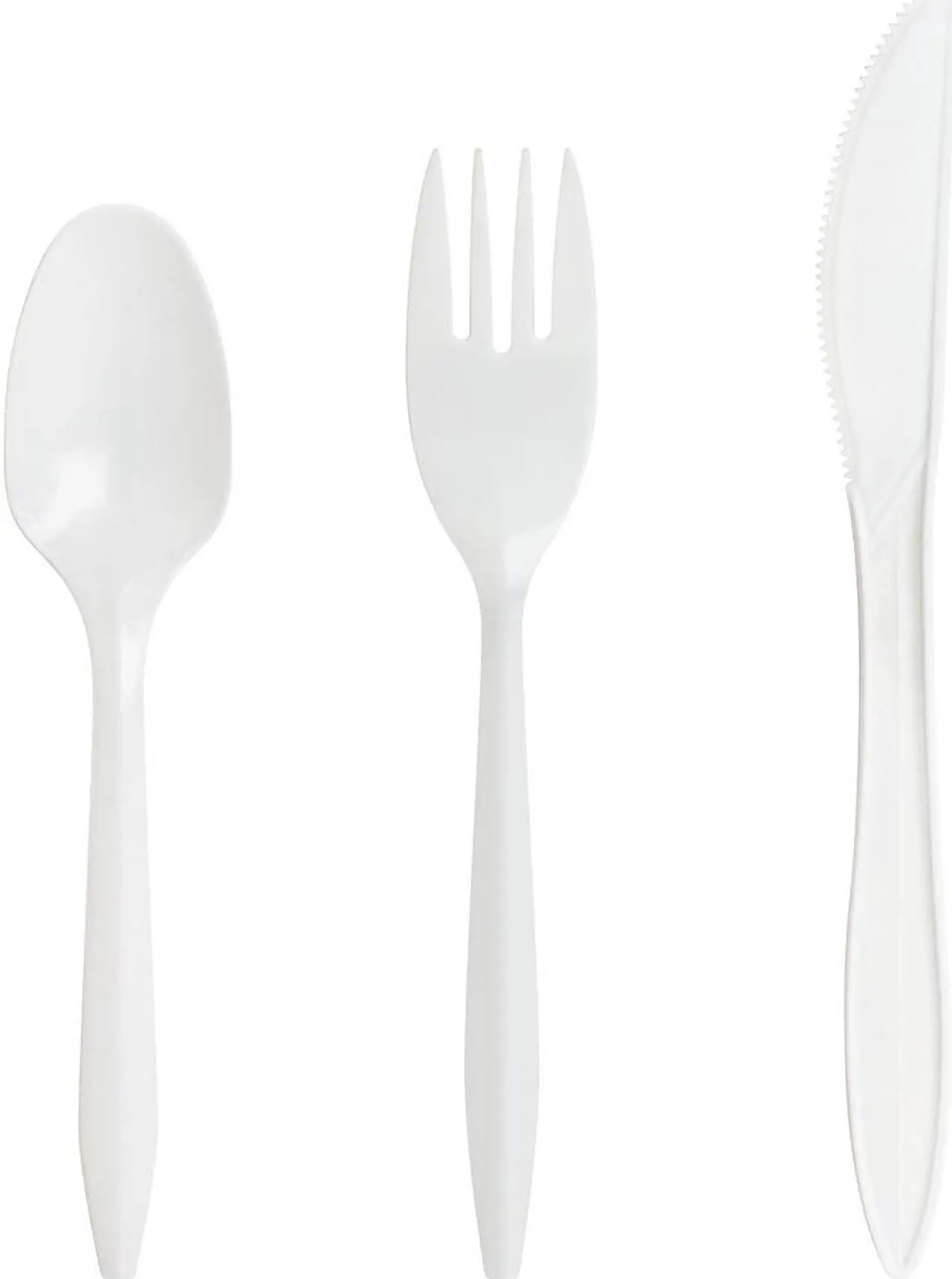 Alt view image 3 of 4 - Spoon Plastic Medium-weight 1000/CT White
