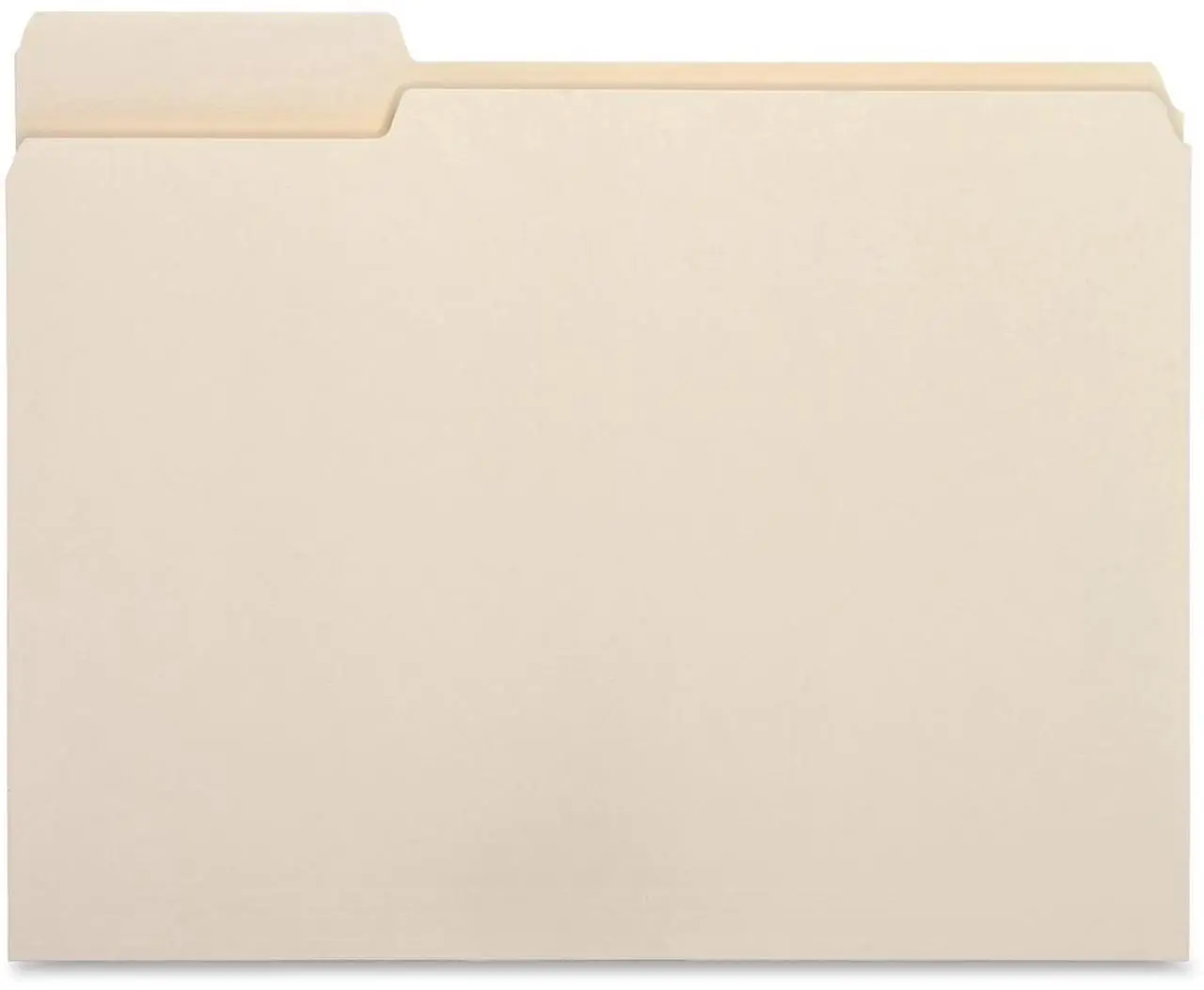 Alt view image 4 of 8 - Business Source File Folder 1/3 Cut Left Tab 1-Ply 3/4" Exp. Ltr 100/BX MLA