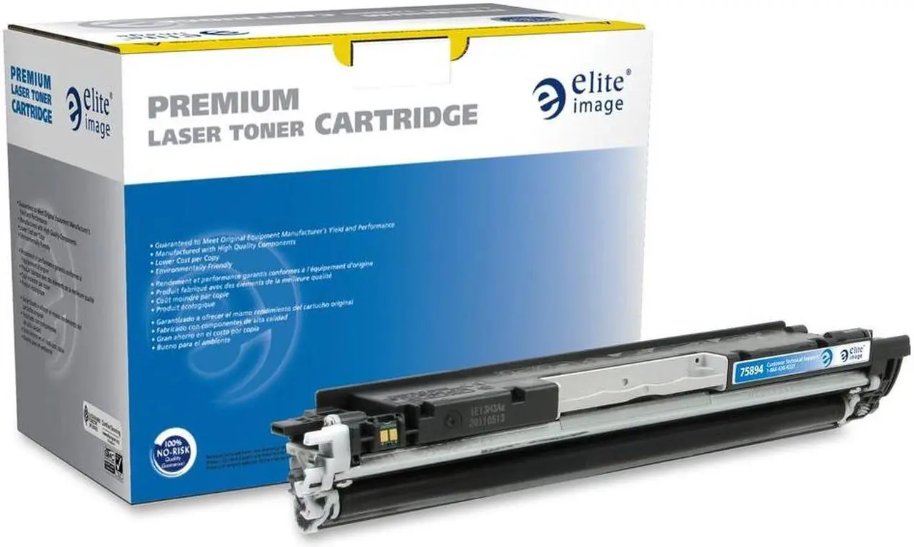 Alt view image 4 of 8 - Elite Image Compatible Black Toner Cartridge Replacement for HP 126A CE310A