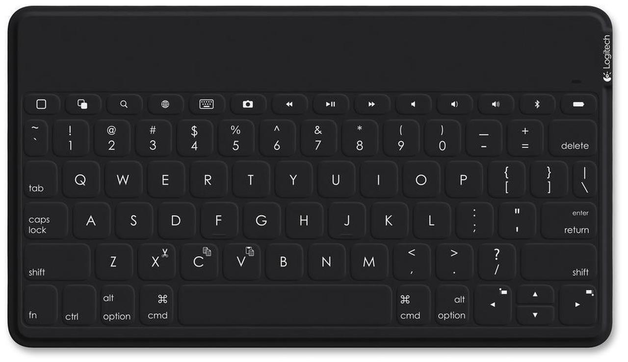 Alt view image 18 of 20 - Logitech Keys to Go Port Portable Keyboard for Apple iPad Air 2 Black 920-006701