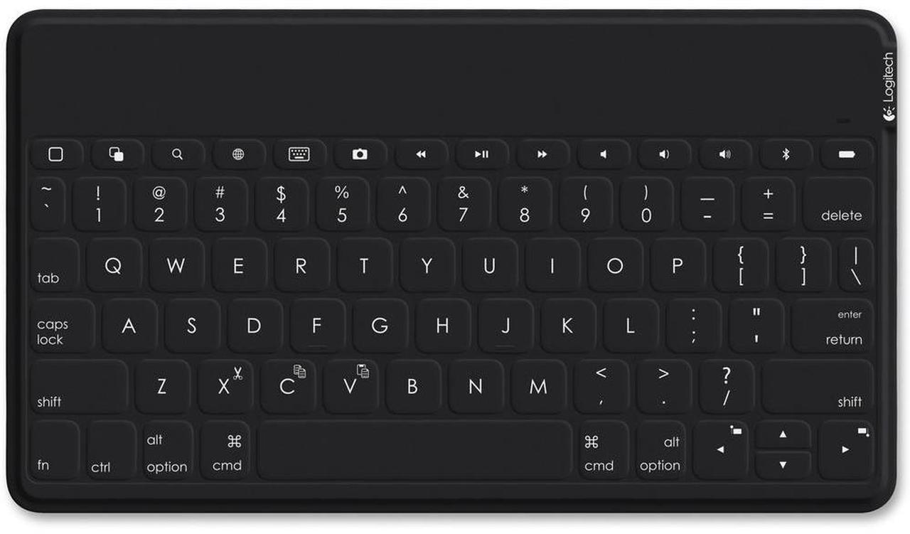 Alt view image 17 of 20 - Logitech Keys to Go Port Portable Keyboard for Apple iPad Air 2 Black 920-006701