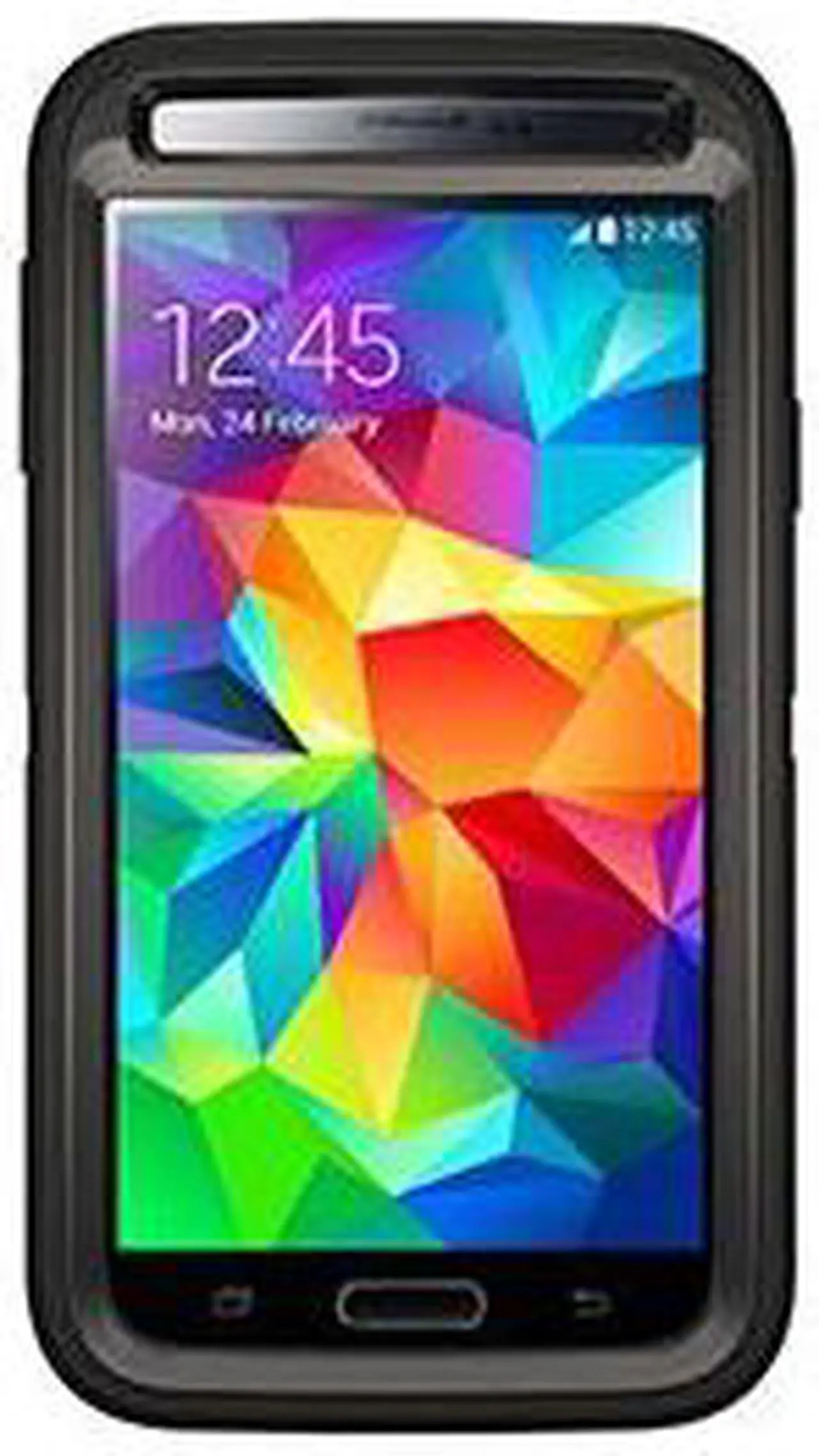 Main image of OtterBox Defender Case for Samsung Galaxy S5 - Black/Black