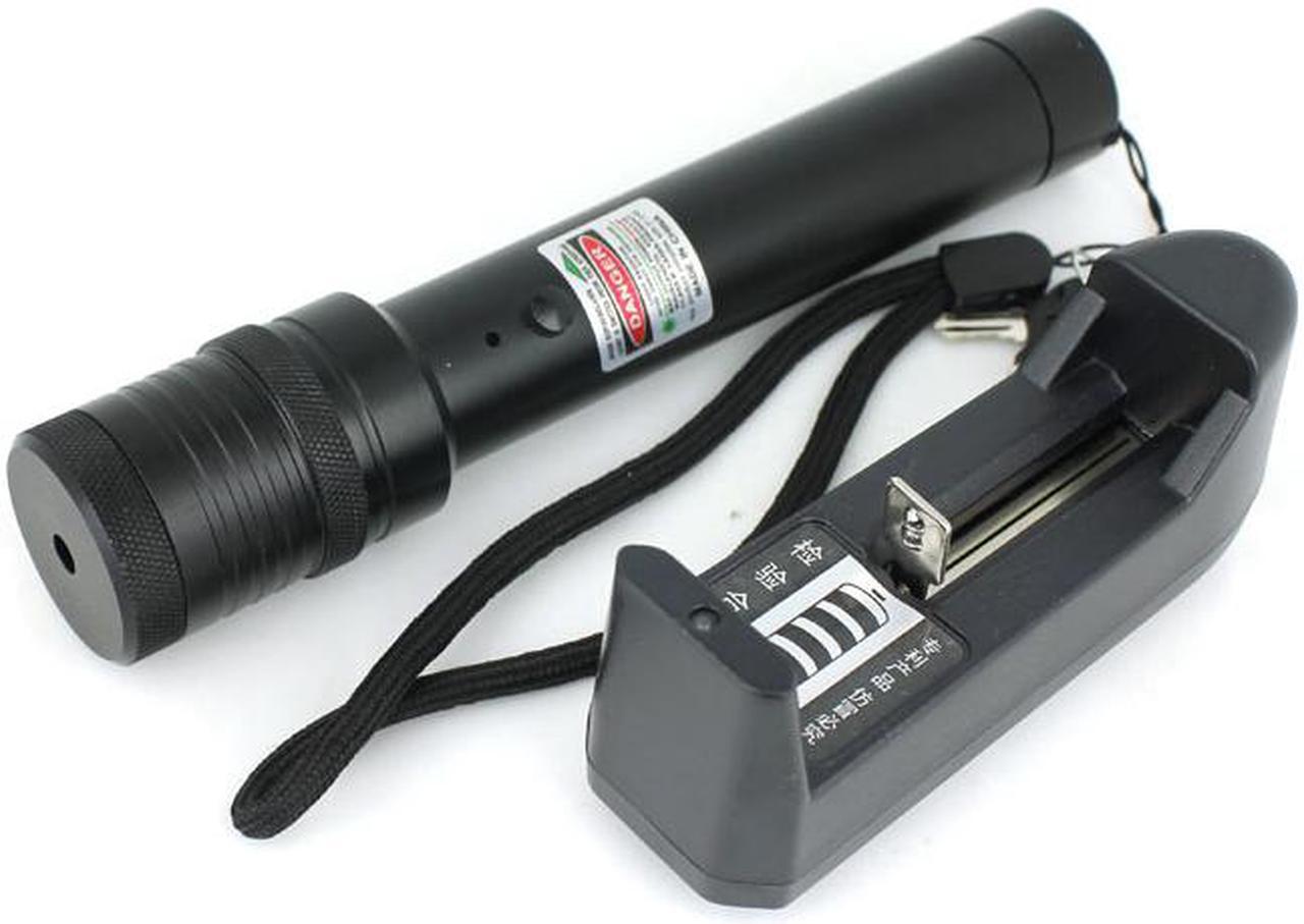 Main image of 300mW 532nm Green Laser Pointer Pen Laser 303 High Power  adjustable burn match