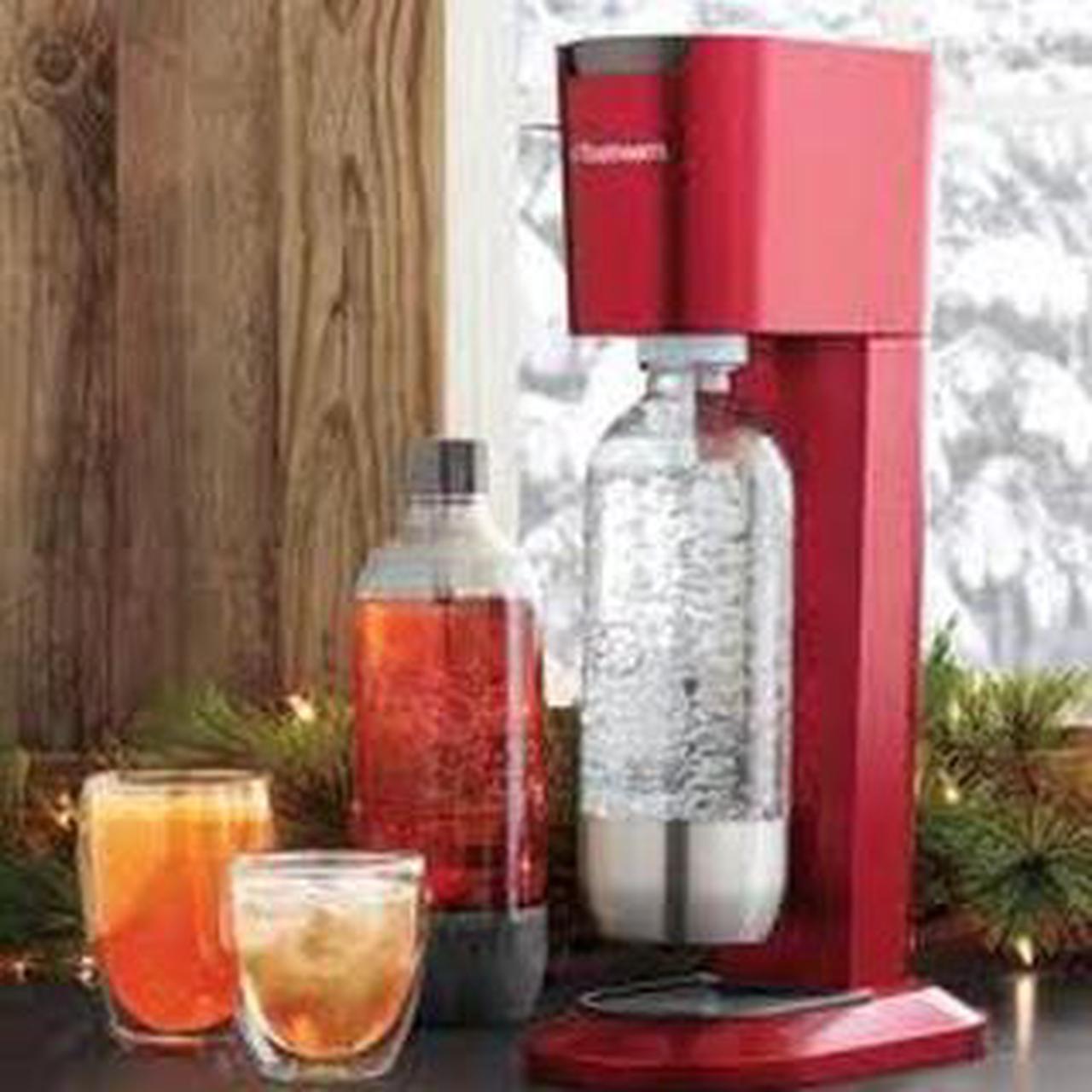 Alt view image 2 of 4 - SodaStream Pure Sparkling Water & Soda Maker, Red