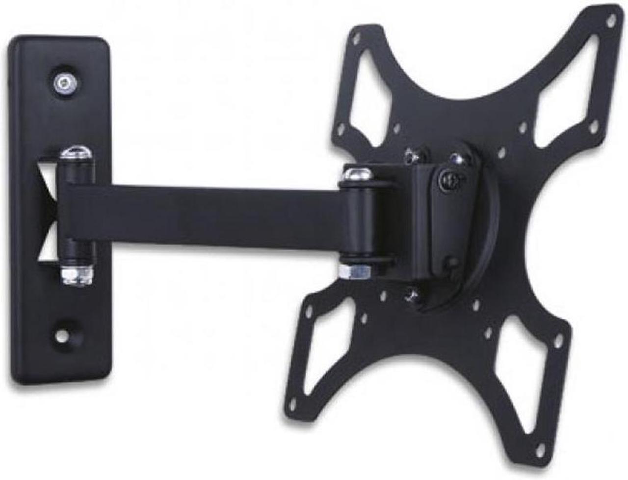 1-Arm Tilt/Swivel TV Wall Mount- 19-37in