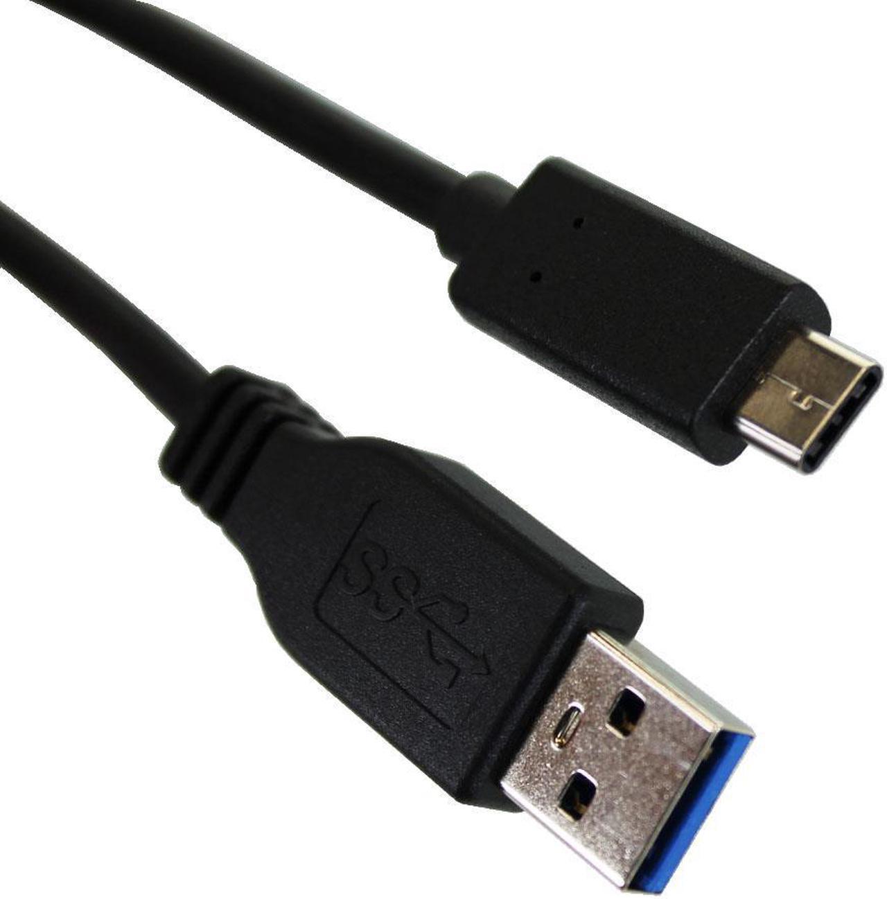 USB 3.1 A Male to C Male, 3ft