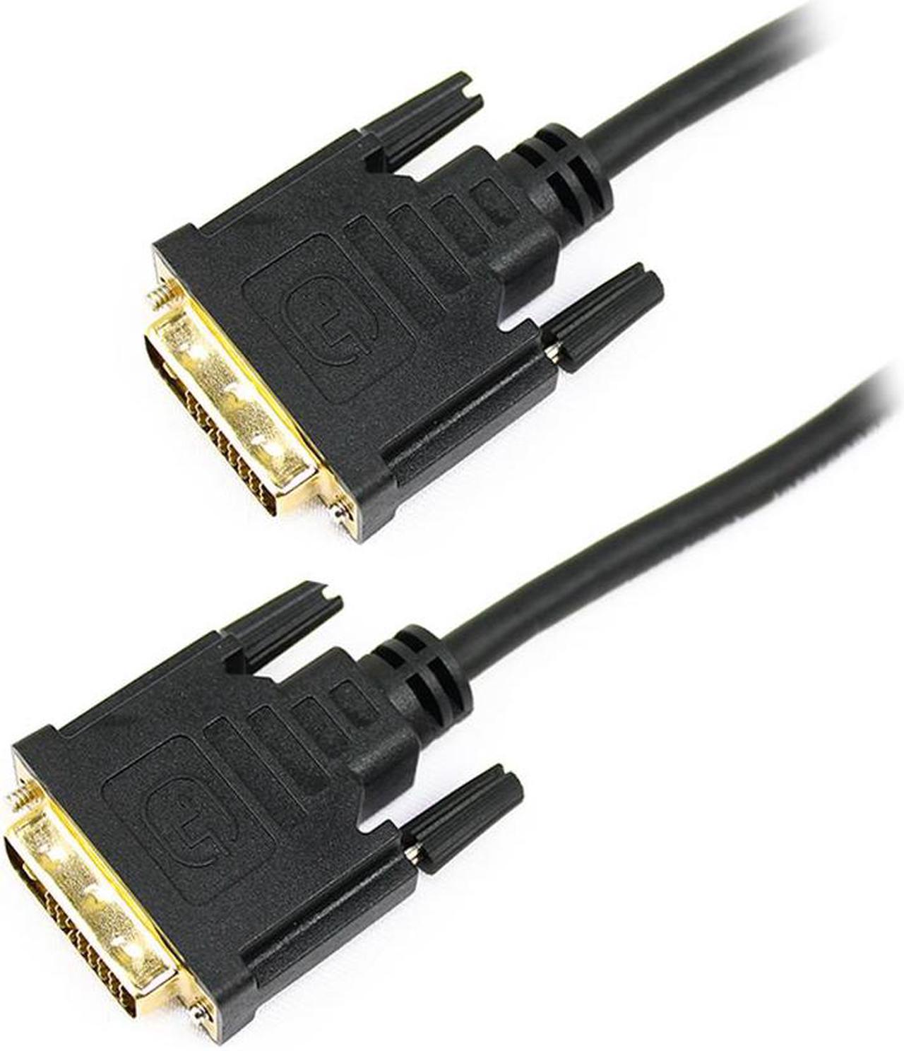 DVI-D Dual Link Cable M/M, 25ft