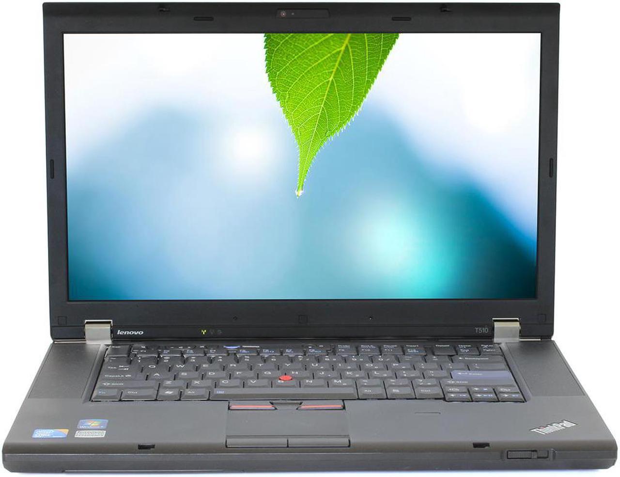 Lenovo Thinkpad T510 Notebook, Intel Core i5 520M 2.4Ghz, 8GB RAM, 1TB Hard Drive, Windows 10 Pro x64