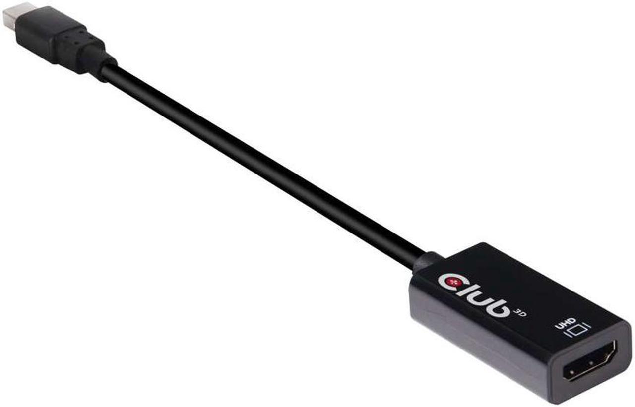 Alt view image 10 of 20 - Club 3D Mini Displayport 1.4 To Hdmi 2.0A Hdr