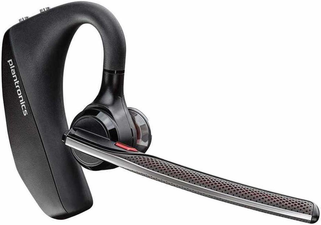 Alt view image 2 of 7 - Poly - Voyager 5200 Wireless - Single-Ear Bluetooth Headset w/Noise (Plantronics) -Canceling Mic - Ergonomic Design - Voice Controls - Lightweight - Connect to Mobile/Tablet via Bluetooth