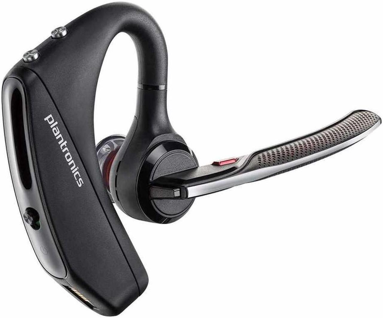 Main image of Poly - Voyager 5200 Wireless - Single-Ear Bluetooth Headset w/Noise (Plantronics) -Canceling Mic - Ergonomic Design - Voice Controls - Lightweight - Connect to Mobile/Tablet via Bluetooth