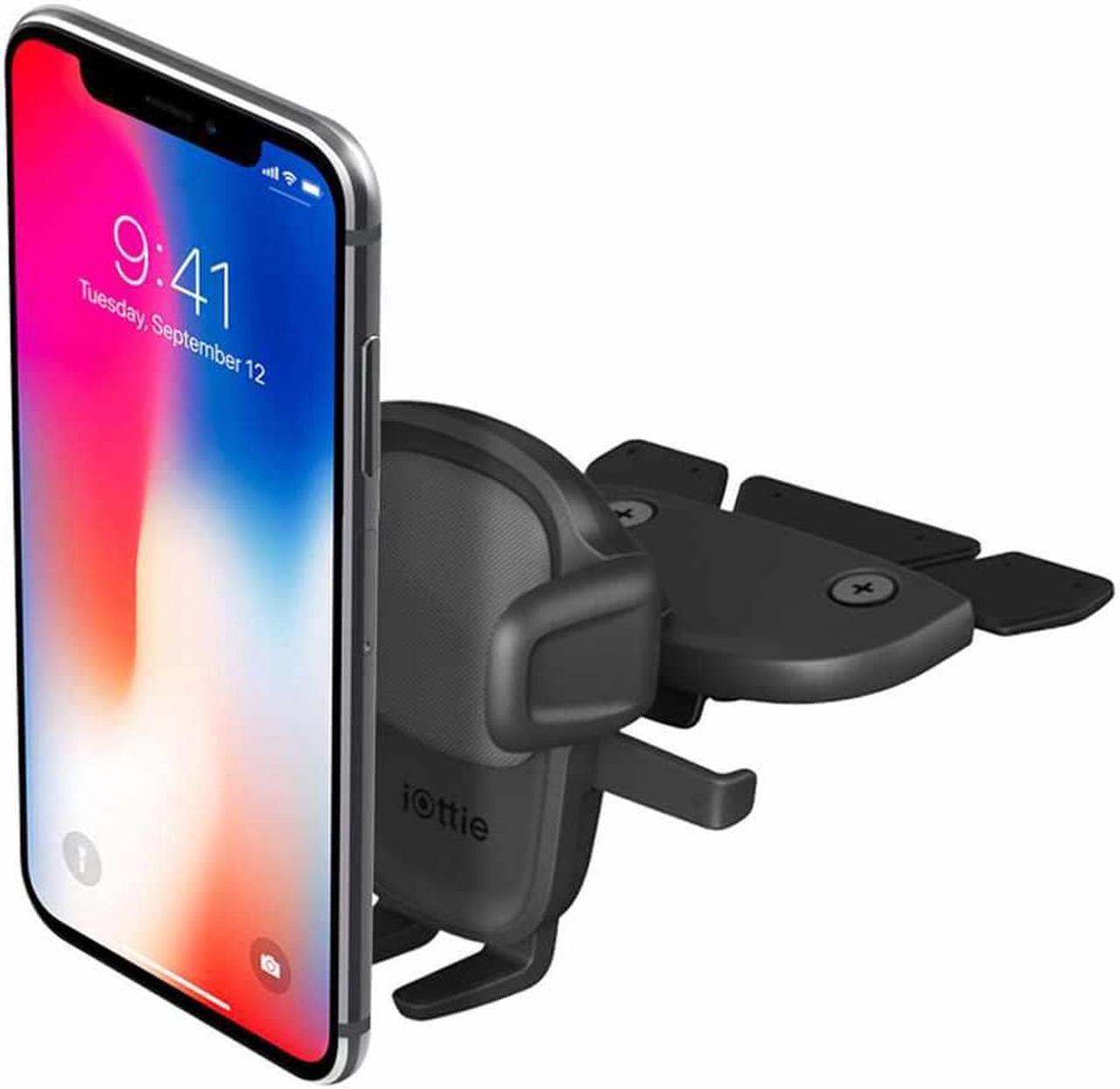 Alt view image 11 of 13 - iOttie Easy One Touch 5 CD Slot Mount Universal Black Car Holders And Mounts