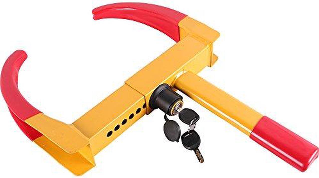 Alt view image 2 of 2 - Wheel Lock Clamp Boot Tire Claw Trailer Auto Car Truck Anti-Theft Towing