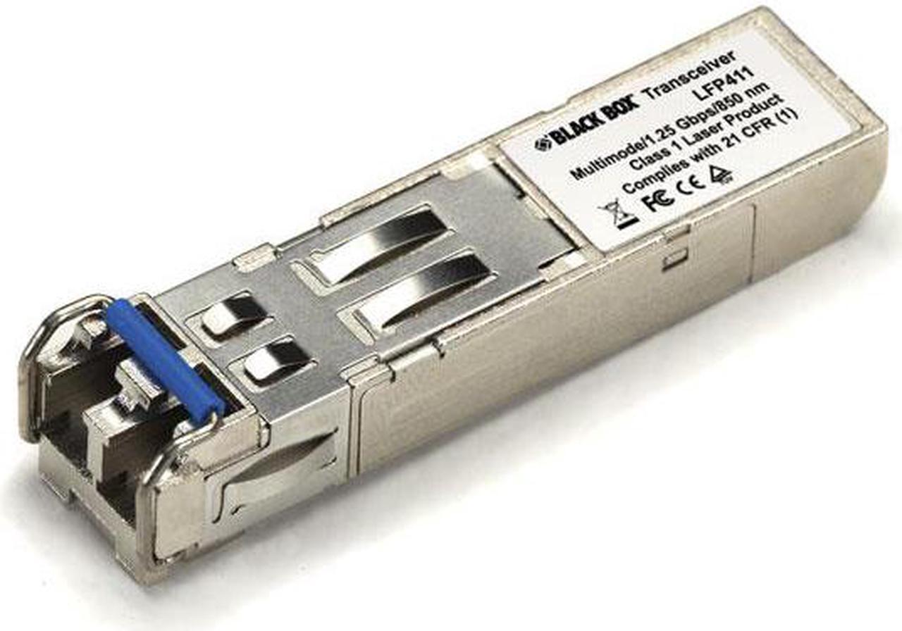 Black Box SFP 1250-Mbps Fiber with Extended Diagnostics 850-nm Multimode LC 550 m