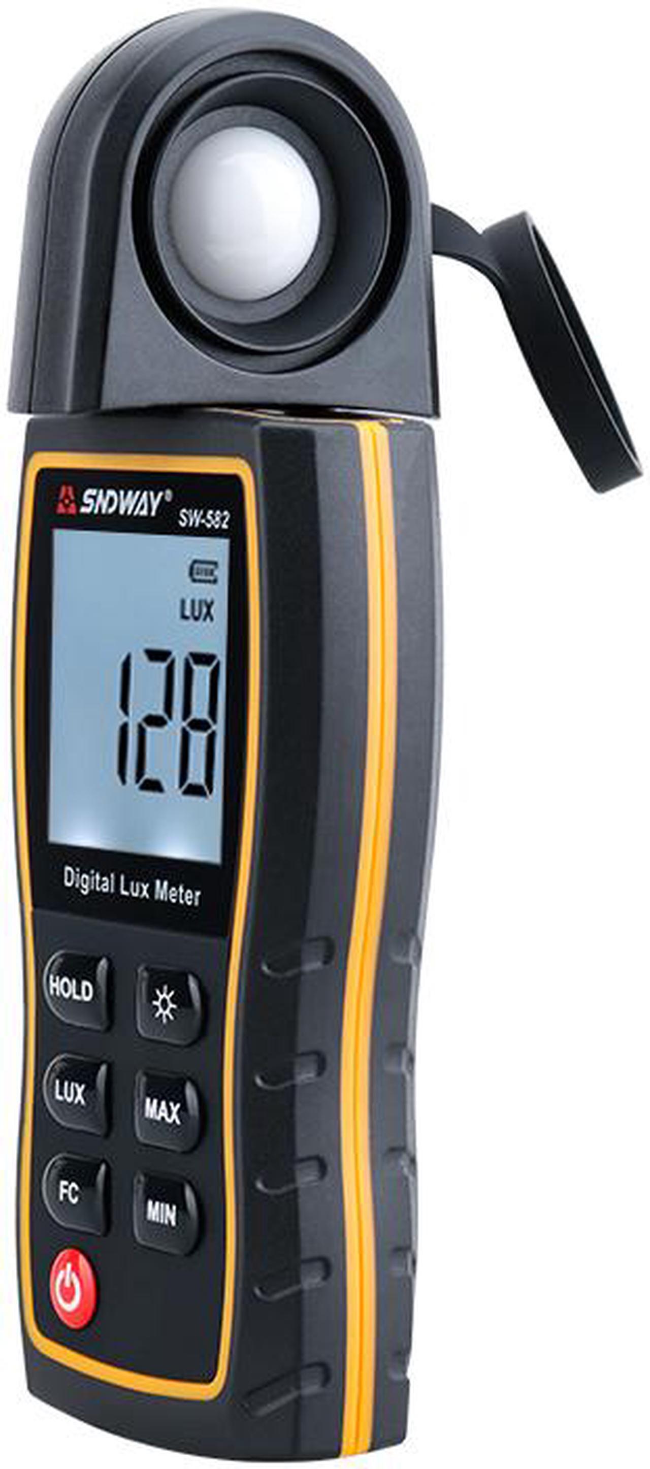 Alt view image 3 of 4 - SNDWAY SW-582 200000Lux Digital Light Meter Luxmeter Lux / FC Meters Mini Spectrometer Luminometer Photometer UV Meter UV Radiometer