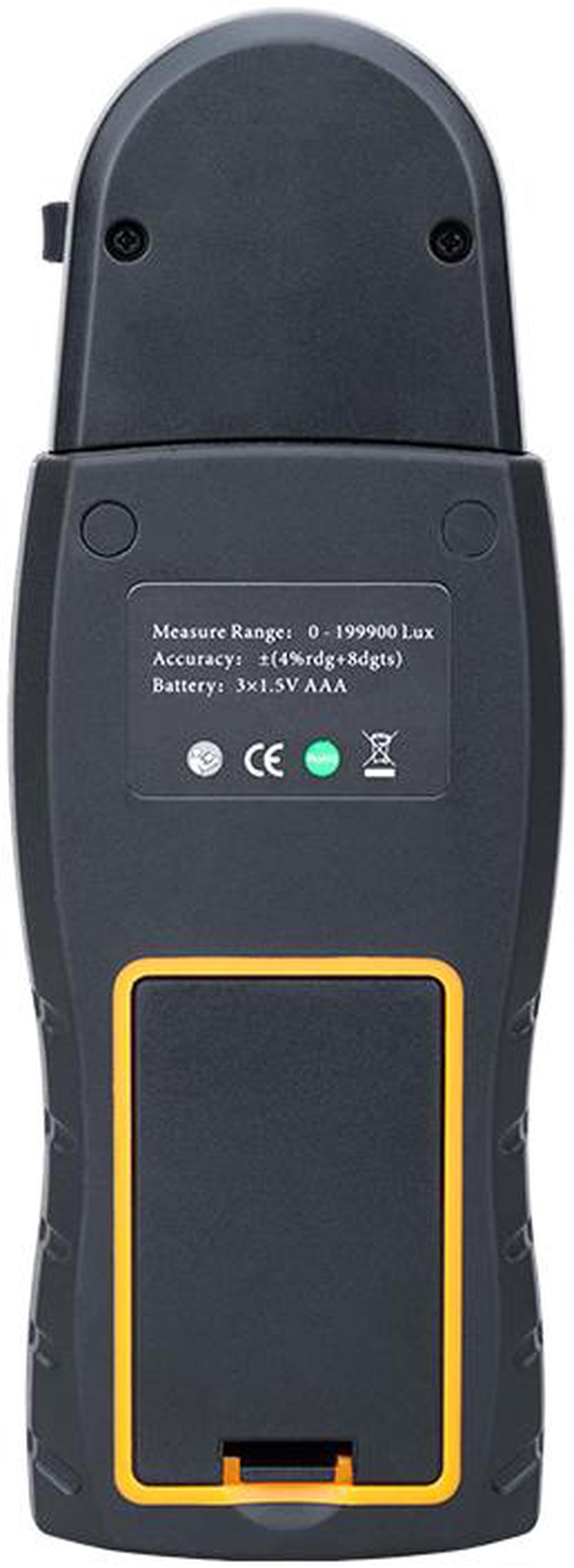 Alt view image 4 of 4 - SNDWAY SW-582 200000Lux Digital Light Meter Luxmeter Lux / FC Meters Mini Spectrometer Luminometer Photometer UV Meter UV Radiometer
