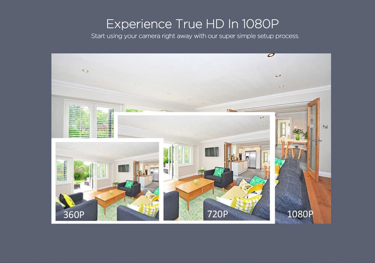 Alt view image 4 of 6 - SRICAM SP018 Wireless 1080P IP Camera Wifi Security Camera Indoor Night Vision P2P 2MP CCTV Camera PTZ Dome Camera CMOS Sensor