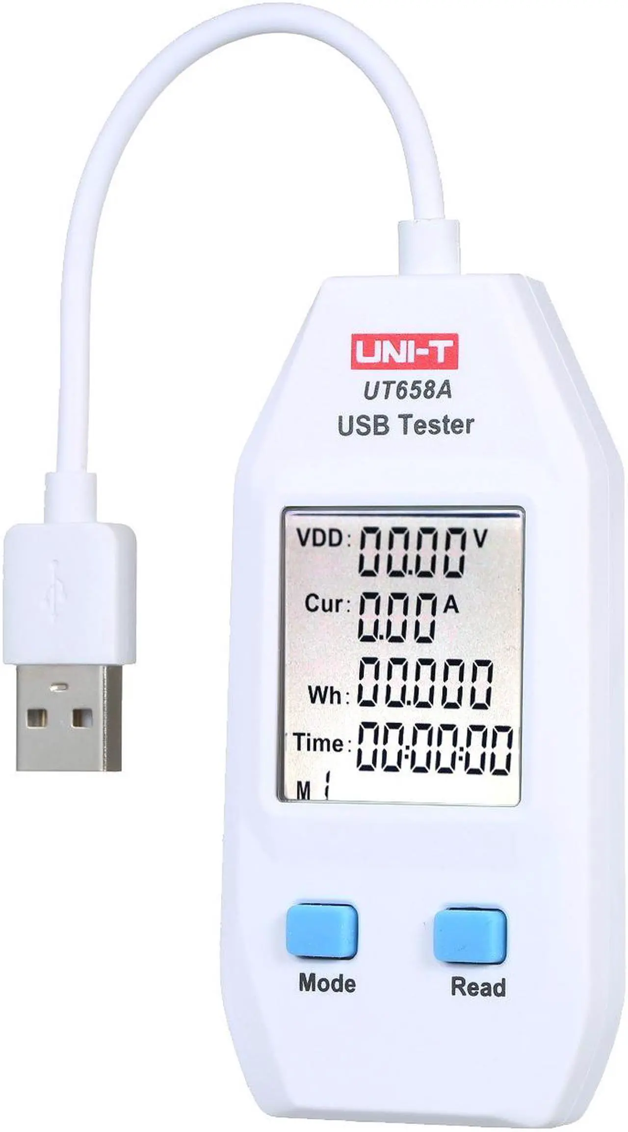 Main image of UNI-T UT658A USB Power Meter USB Tester Detector USB Voltmeter Digital Power Capacity Tester